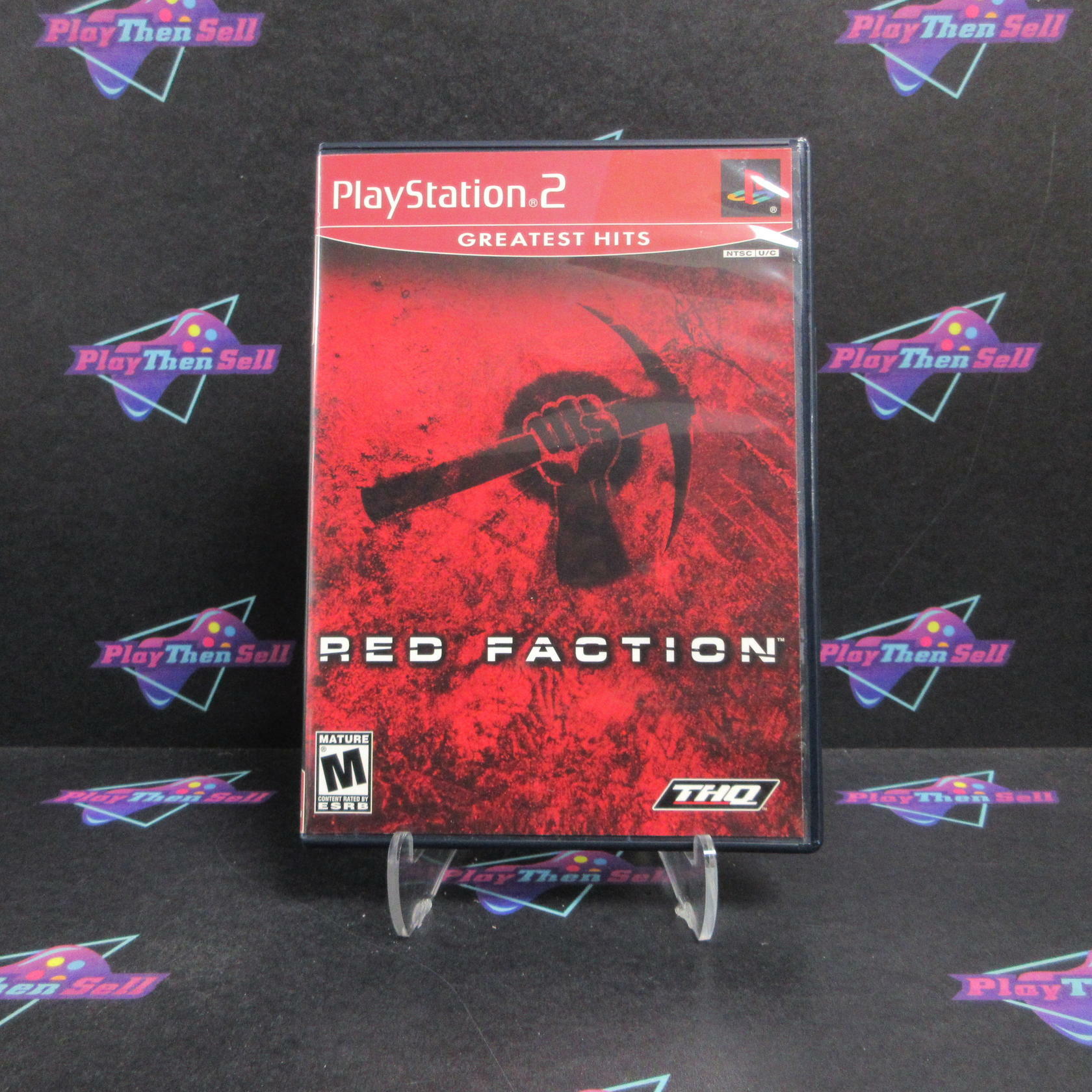 Red Faction PS2 PlayStation 2 GH Complete - Very Good