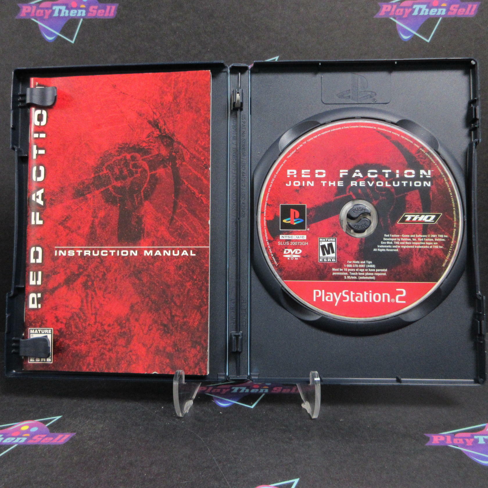 Red Faction PS2 PlayStation 2 GH Complete - Very Good