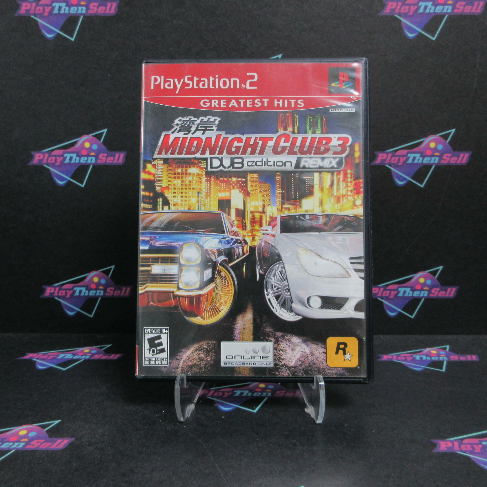 Midnight Club 3 DUB Edition Remix PS2 PlayStation 2 GH - Very Good