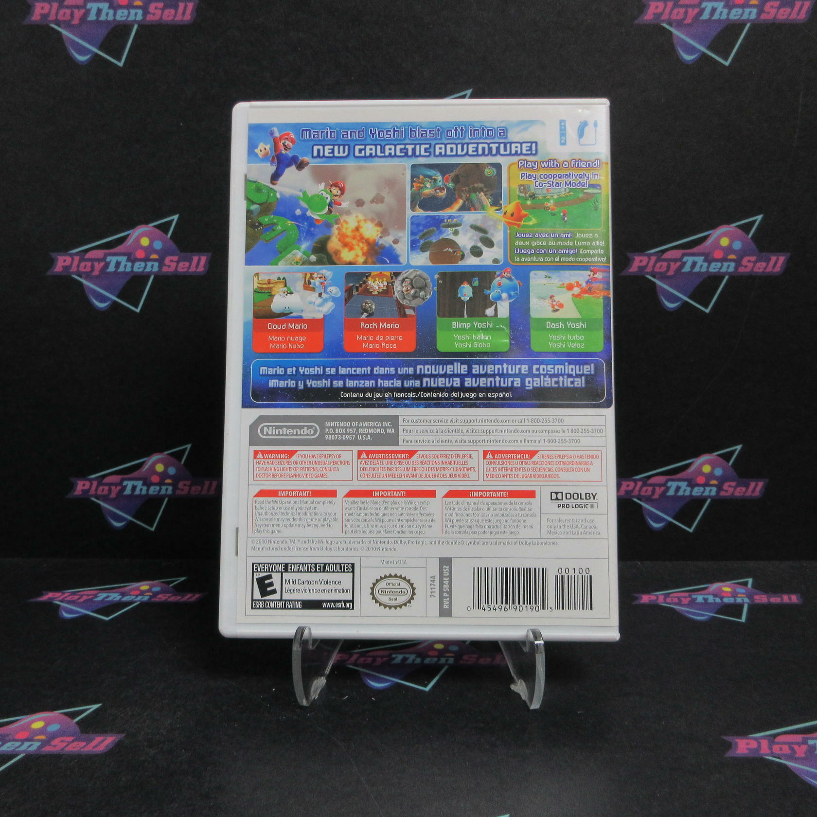 Super Mario Galaxy 2 Nintendo Wii Complete - Very Good