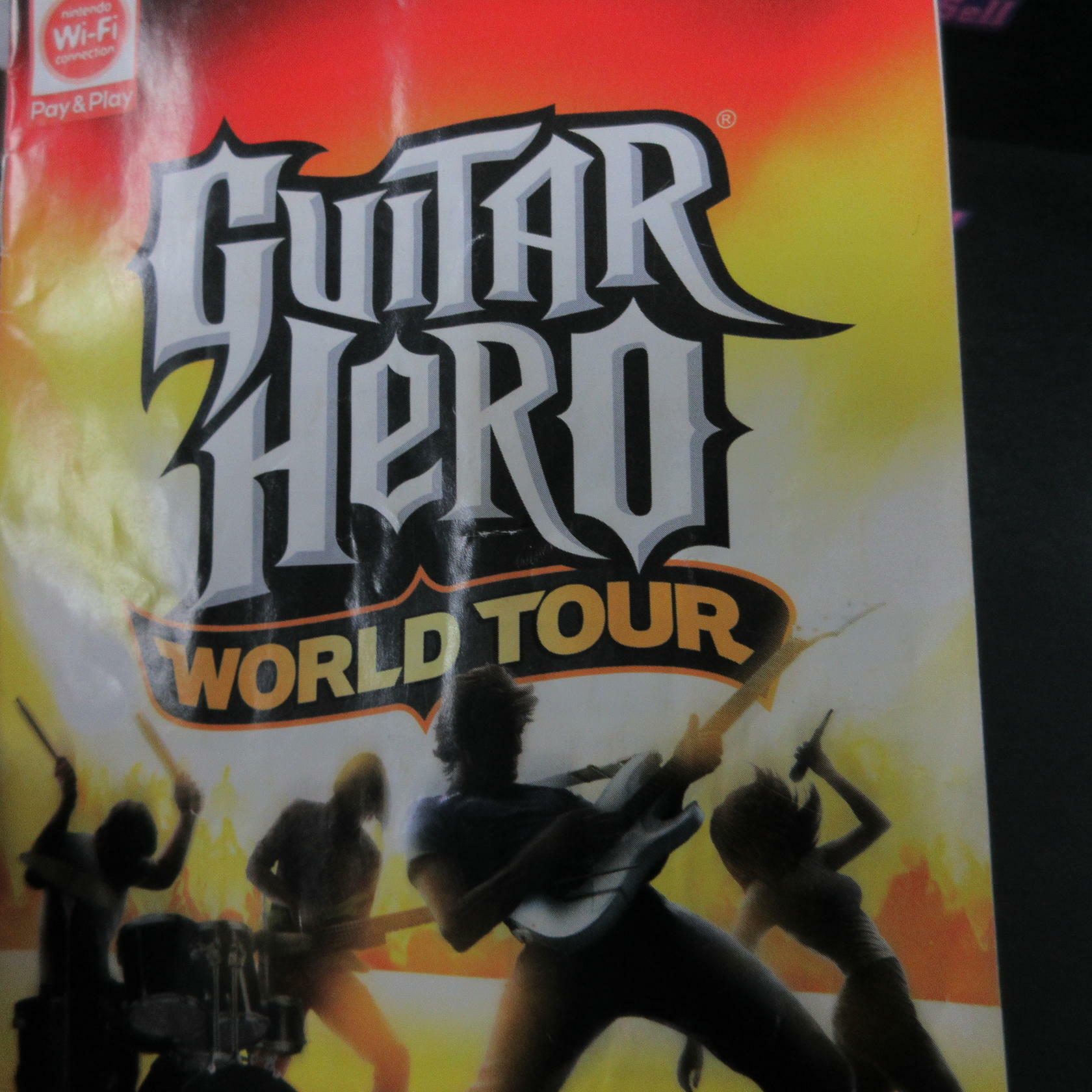 Guitar Hero World Tour Nintendo Wii Complete - Very Good