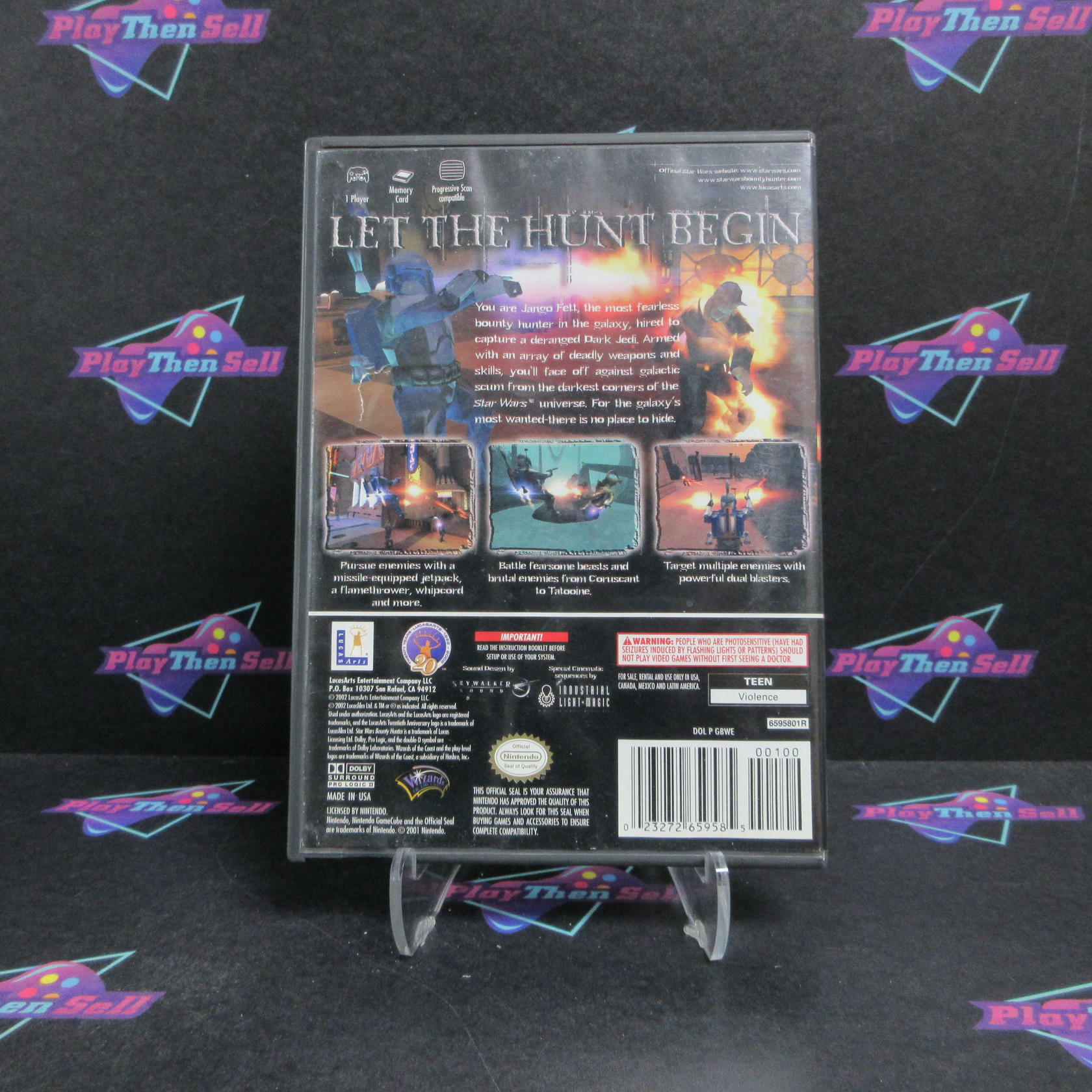 Star Wars Bounty Hunter Nintendo Gamecube - Very Good