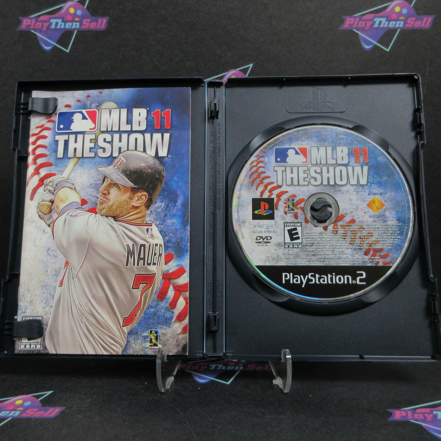 MLB 11 The Show PS2 PlayStation 2 Complete - Excellent