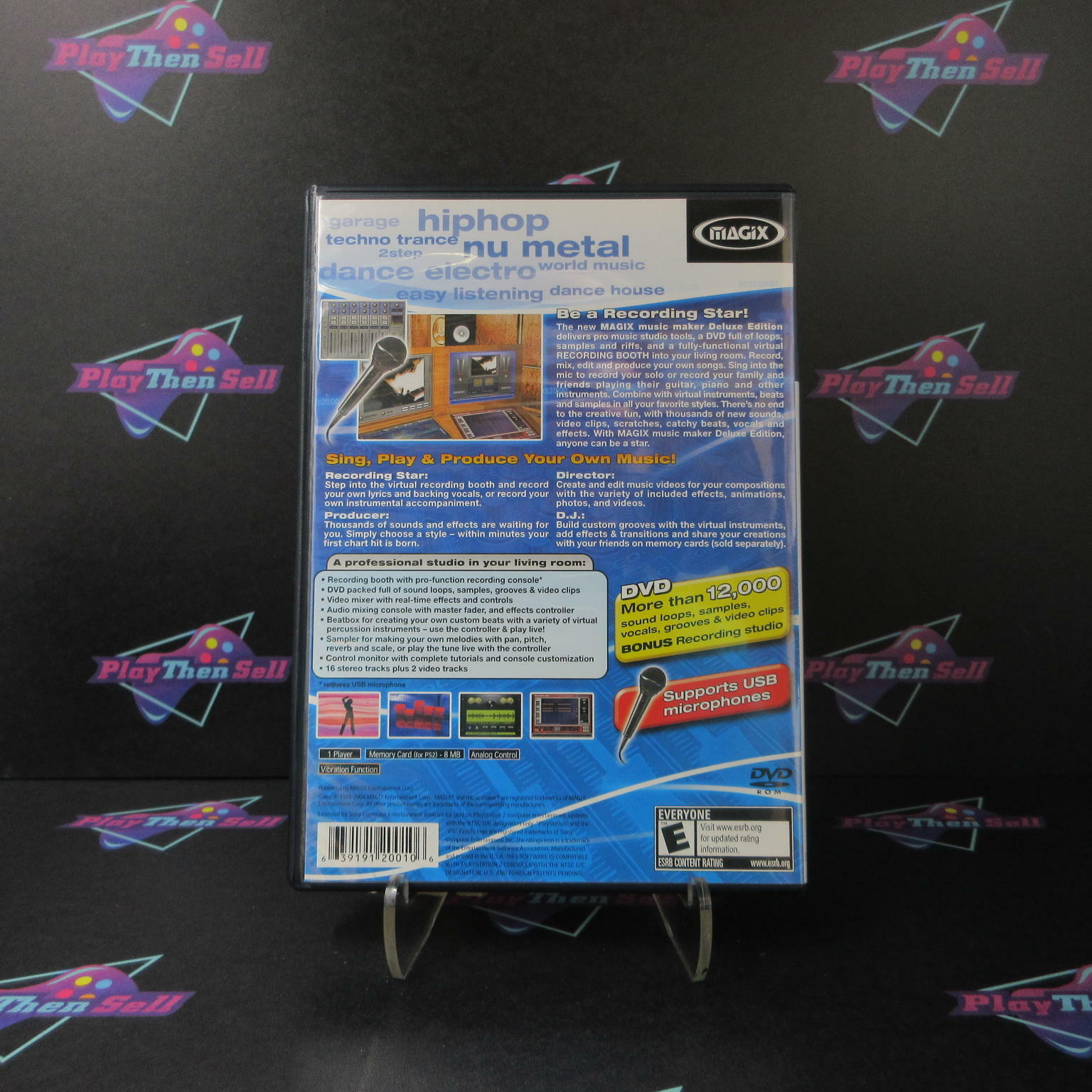 Magix Music Maker Deluxe Edition PS2 PlayStation 2 Complete - Excellent