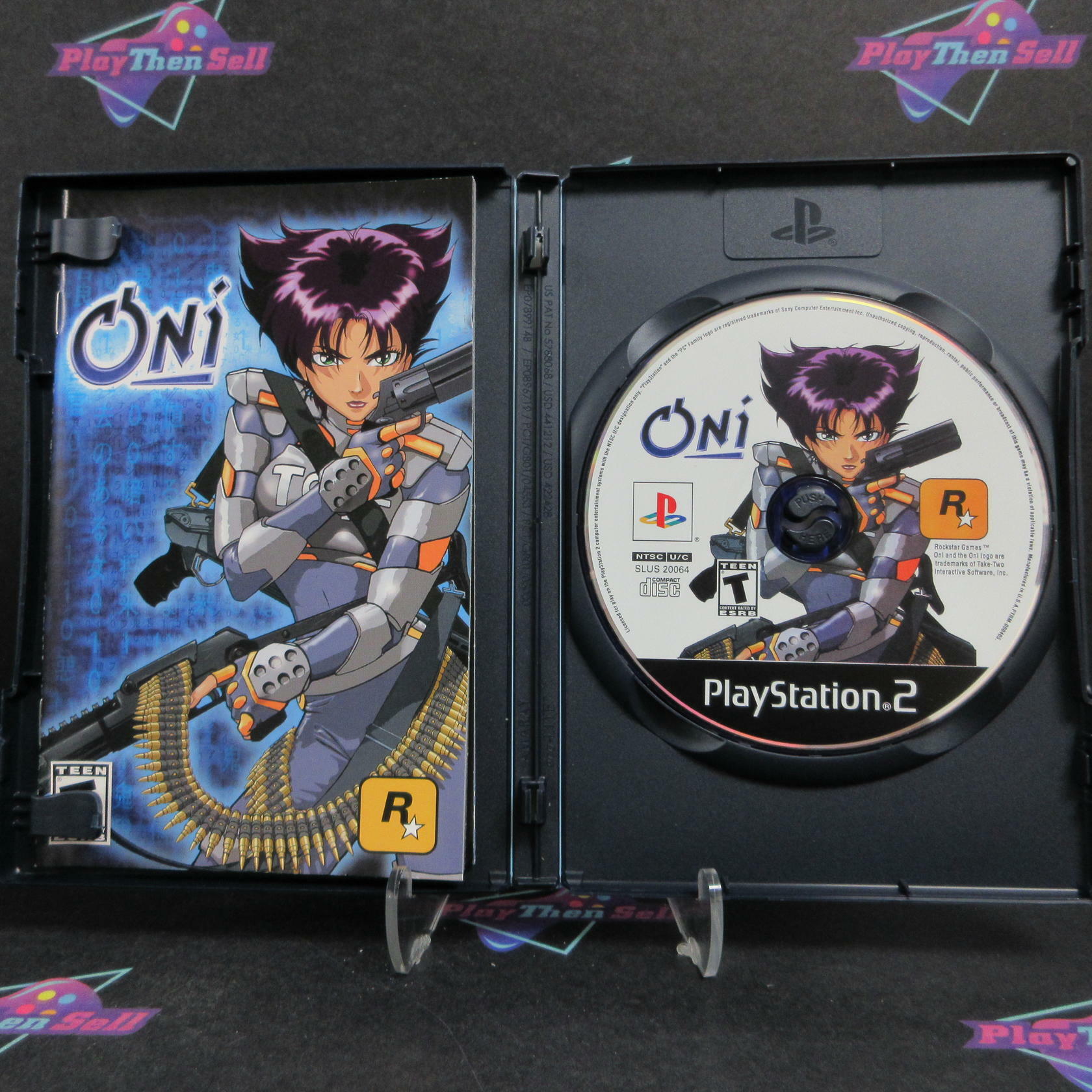 Oni PS2 PlayStation 2 + Reg Card Complete - Excellent