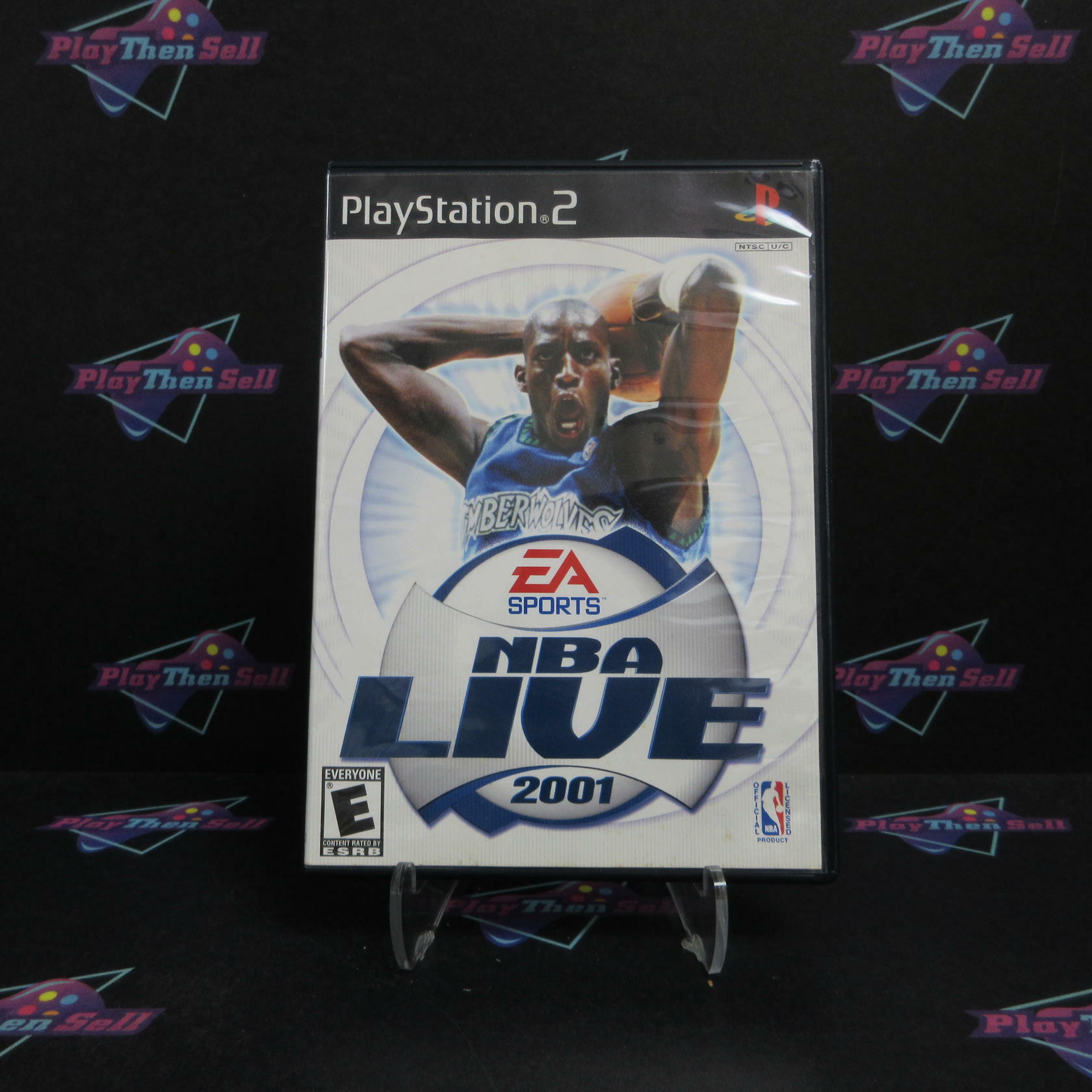 NBA Live 2001 PS2 PlayStation 2 Complete - Very Good