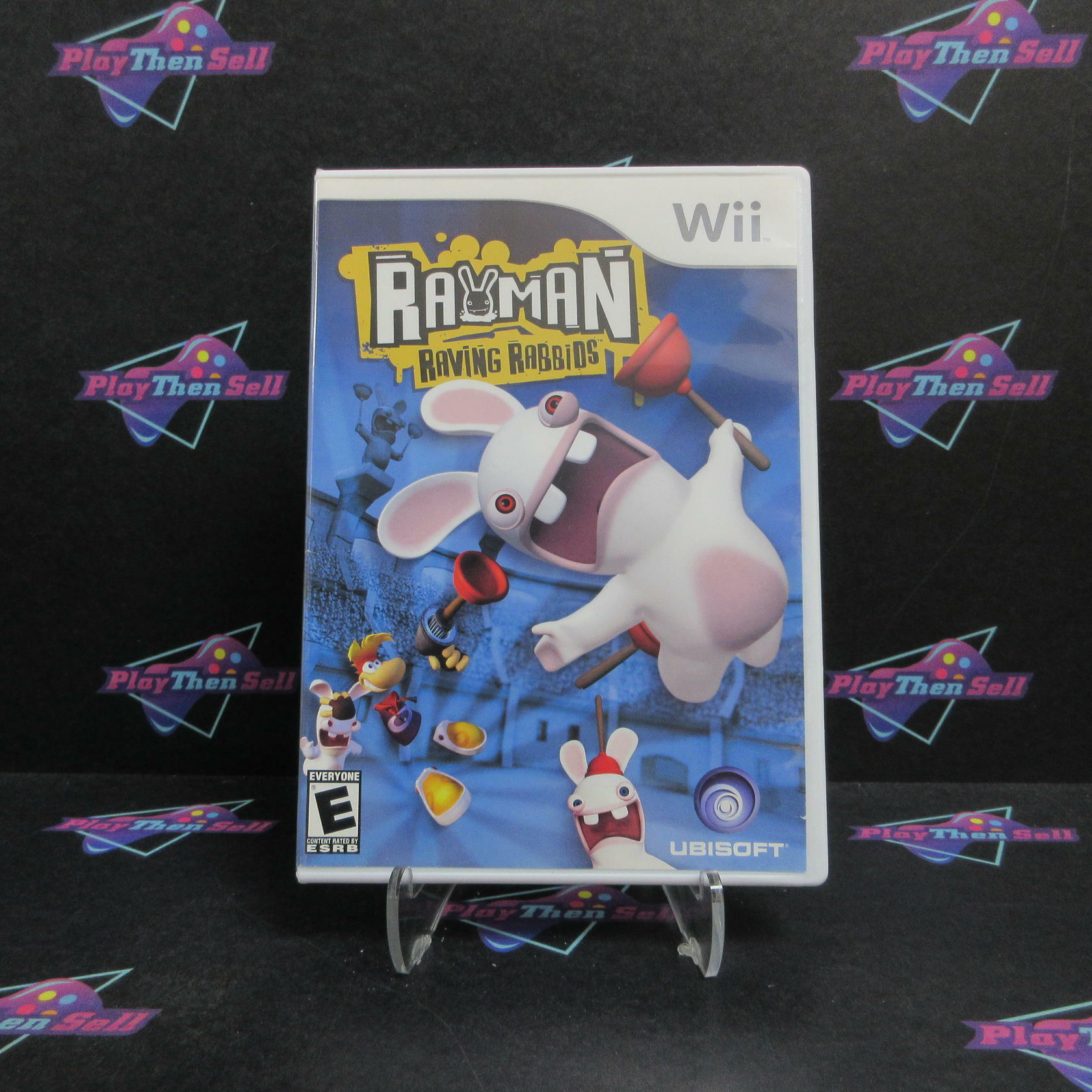 Rayman Raving Rabbids Nintendo Wii Complete - Refurbished