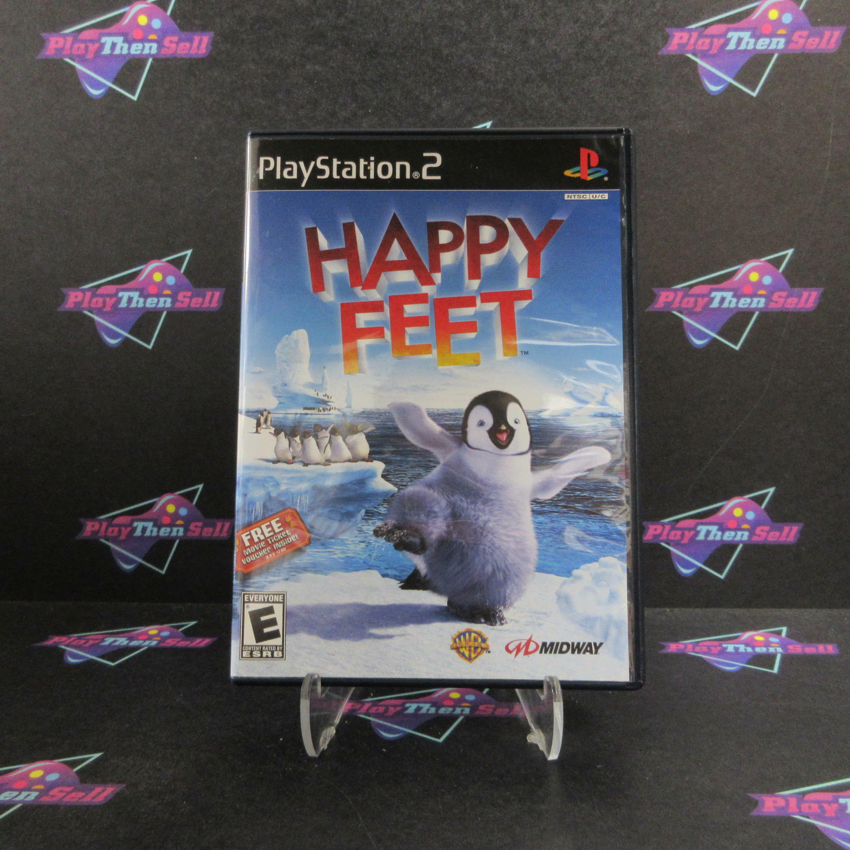 Happy Feet PS2 PlayStation 2 + Reg Card Complete - Excellent