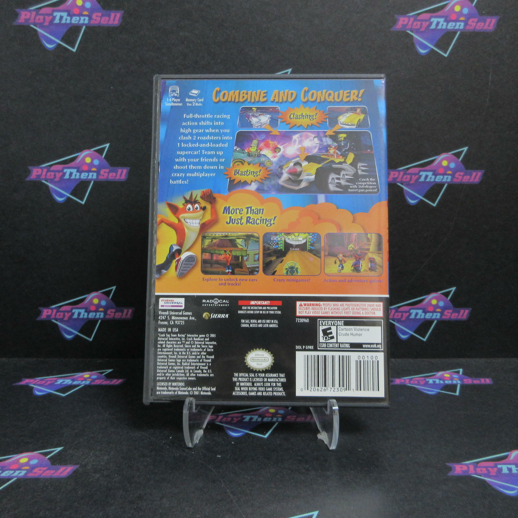 Crash Tag Team Racing Nintendo Gamecube - Very Good