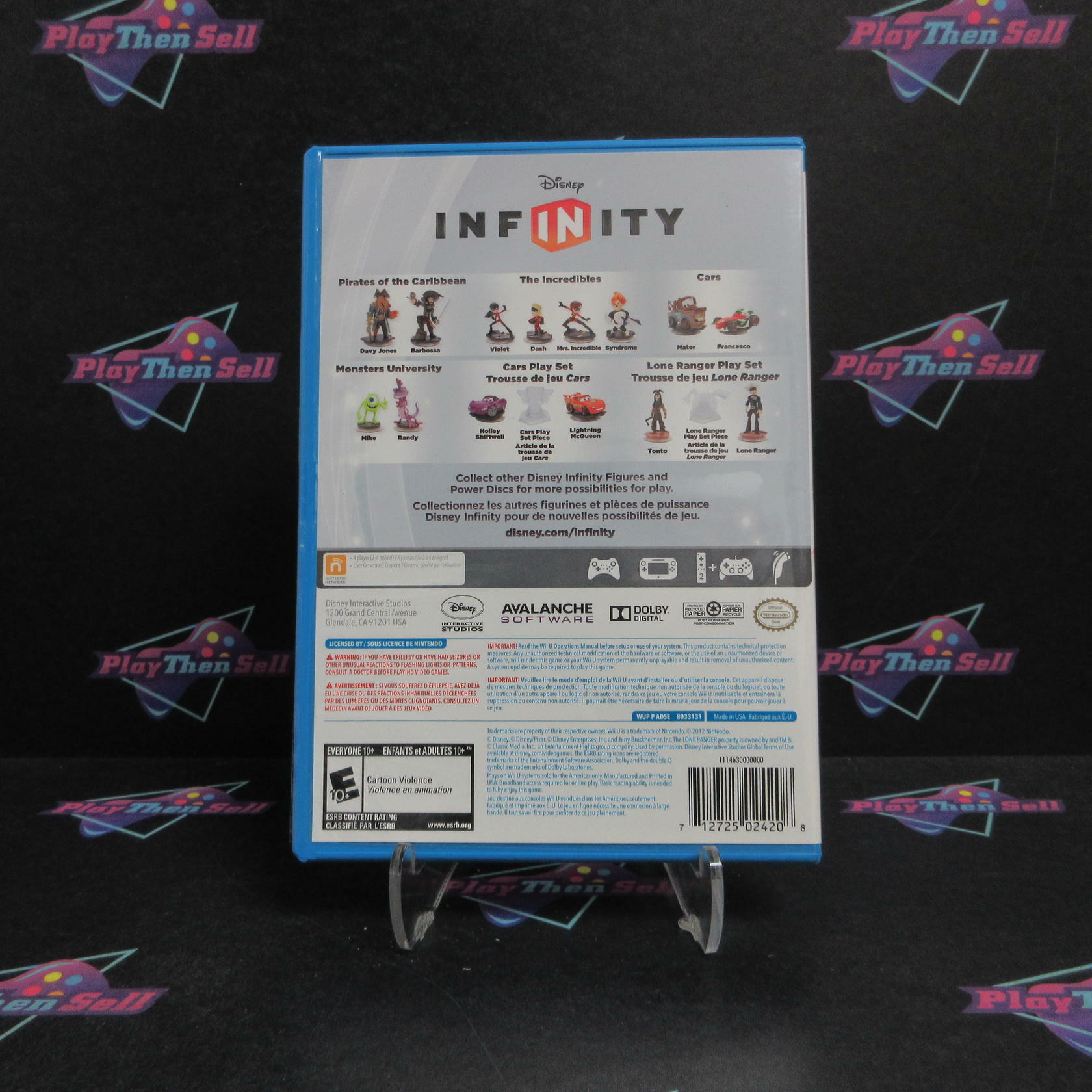 Disney Infinity Nintendo Wii U - Very Good