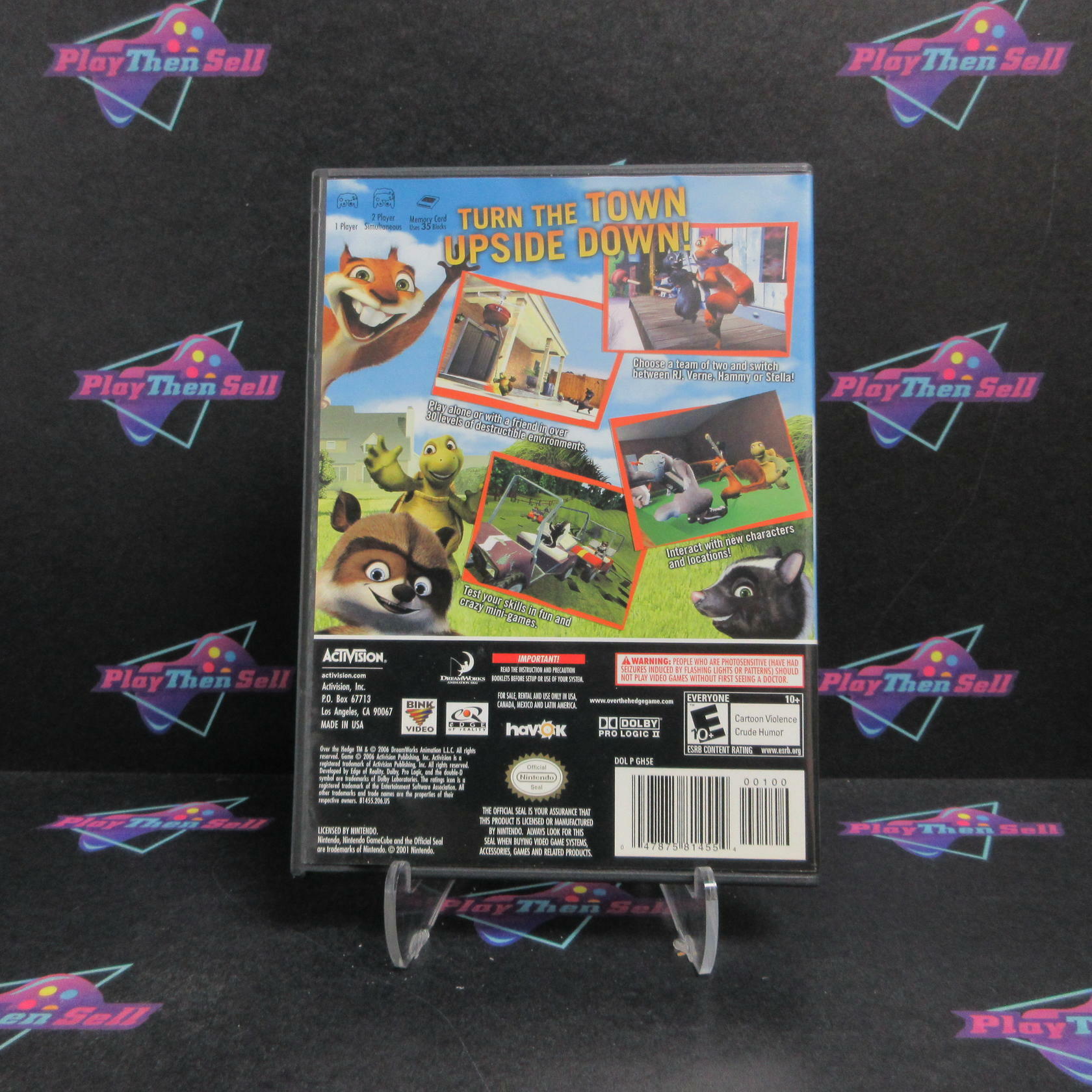 Over the Hedge Nintendo Gamecube - Very Good