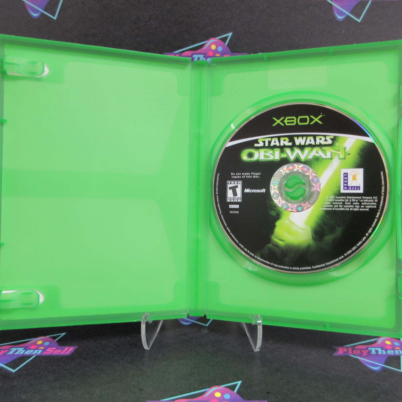 Star Wars Obi-Wan Xbox + Reg Card - Very Good