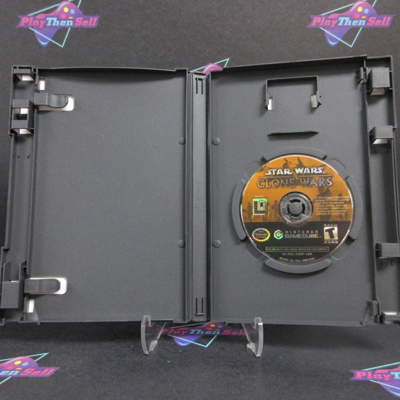 Star Wars The Clone Wars Nintendo Gamecube - Very Good