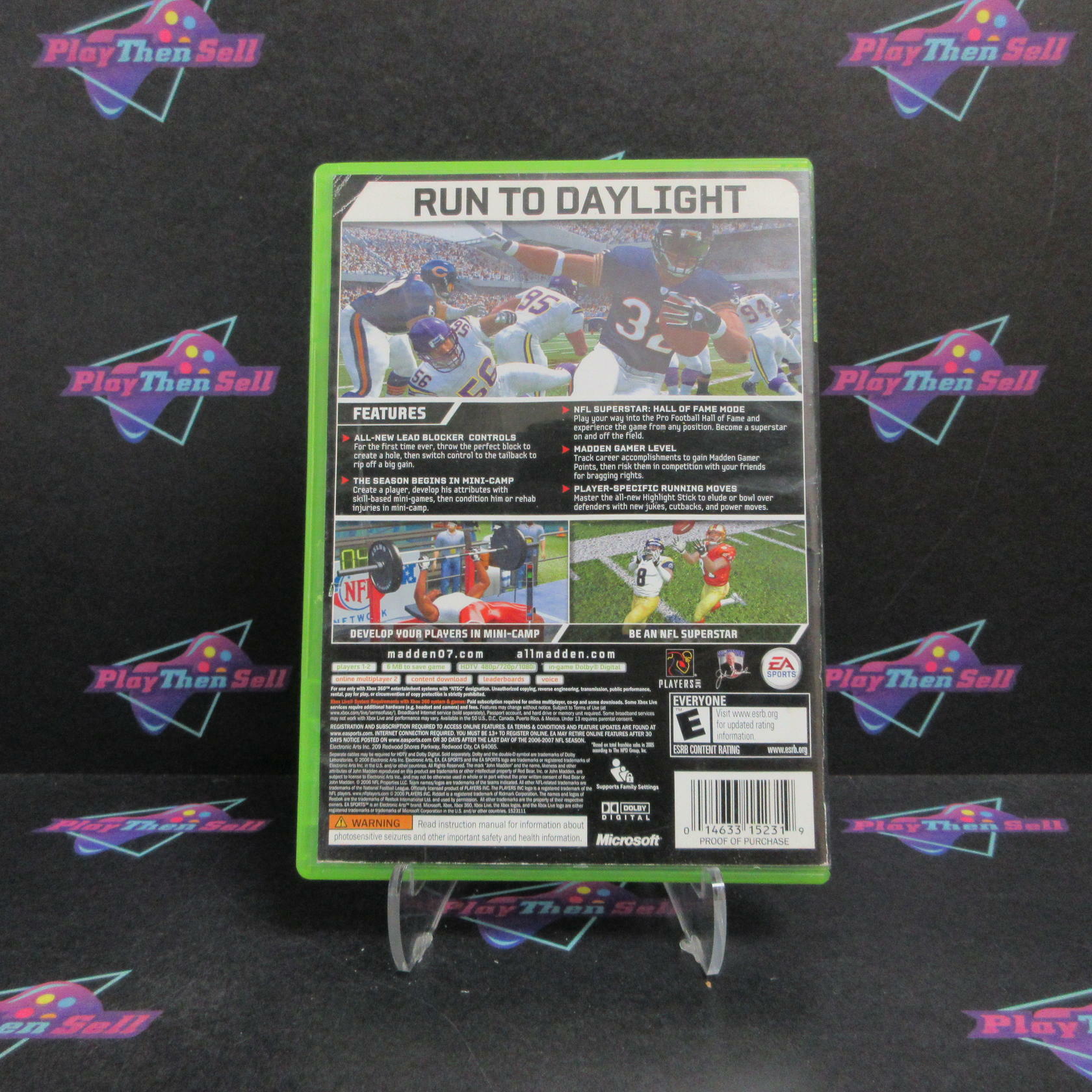 Madden NFL 07 Xbox 360 Complete - Very Good