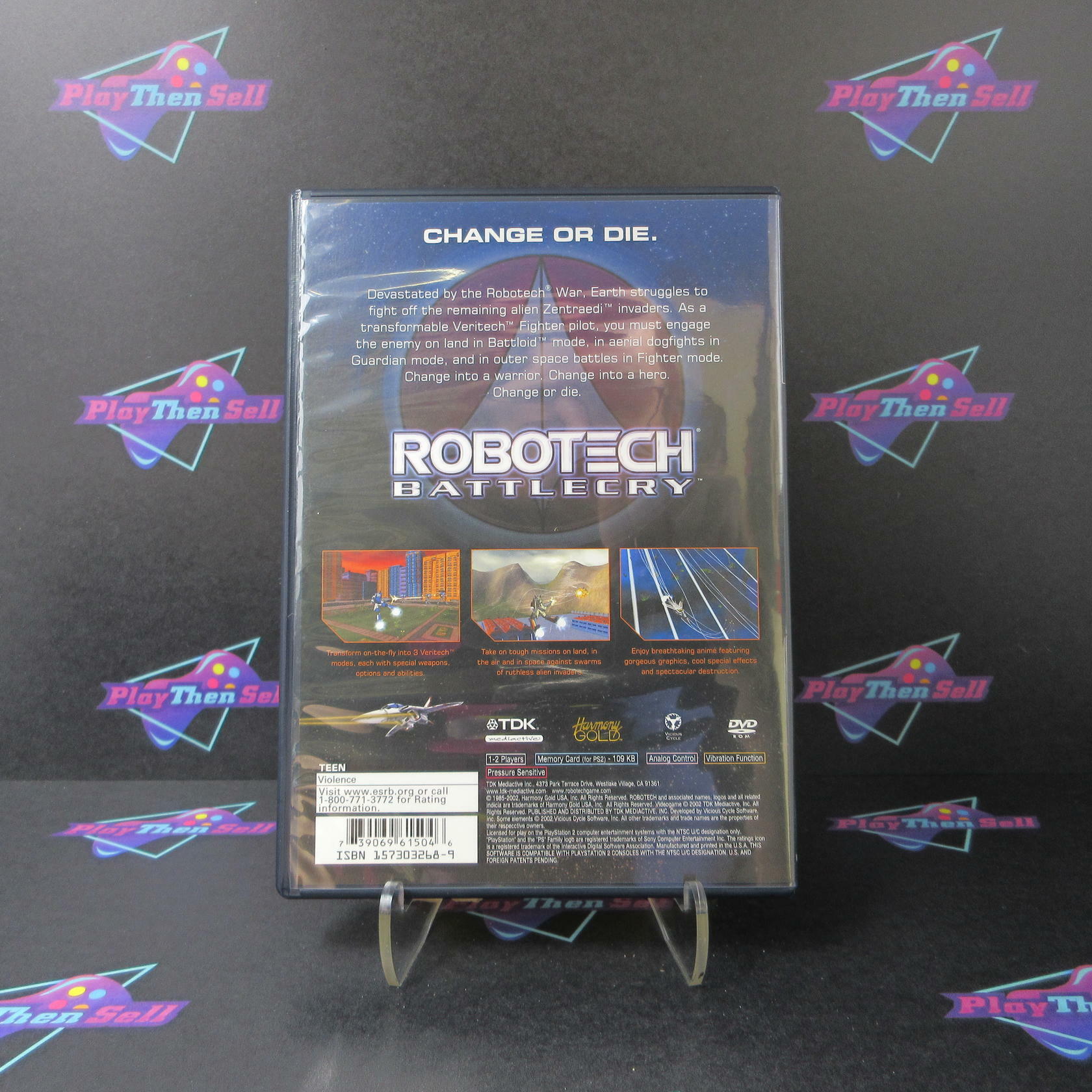 Robotech Battlecry PS2 PlayStation 2 Complete - Excellent