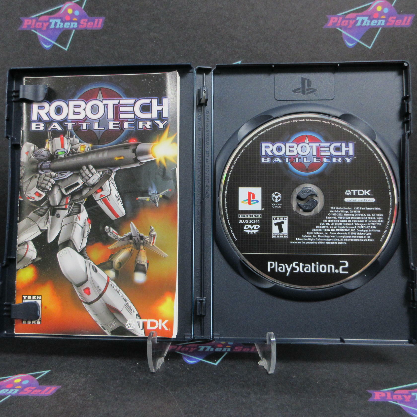 Robotech Battlecry PS2 PlayStation 2 Complete - Excellent