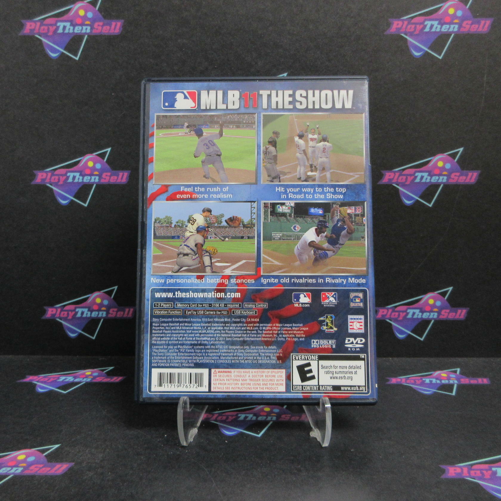 MLB 11 The Show PS2 PlayStation 2 Complete - Excellent