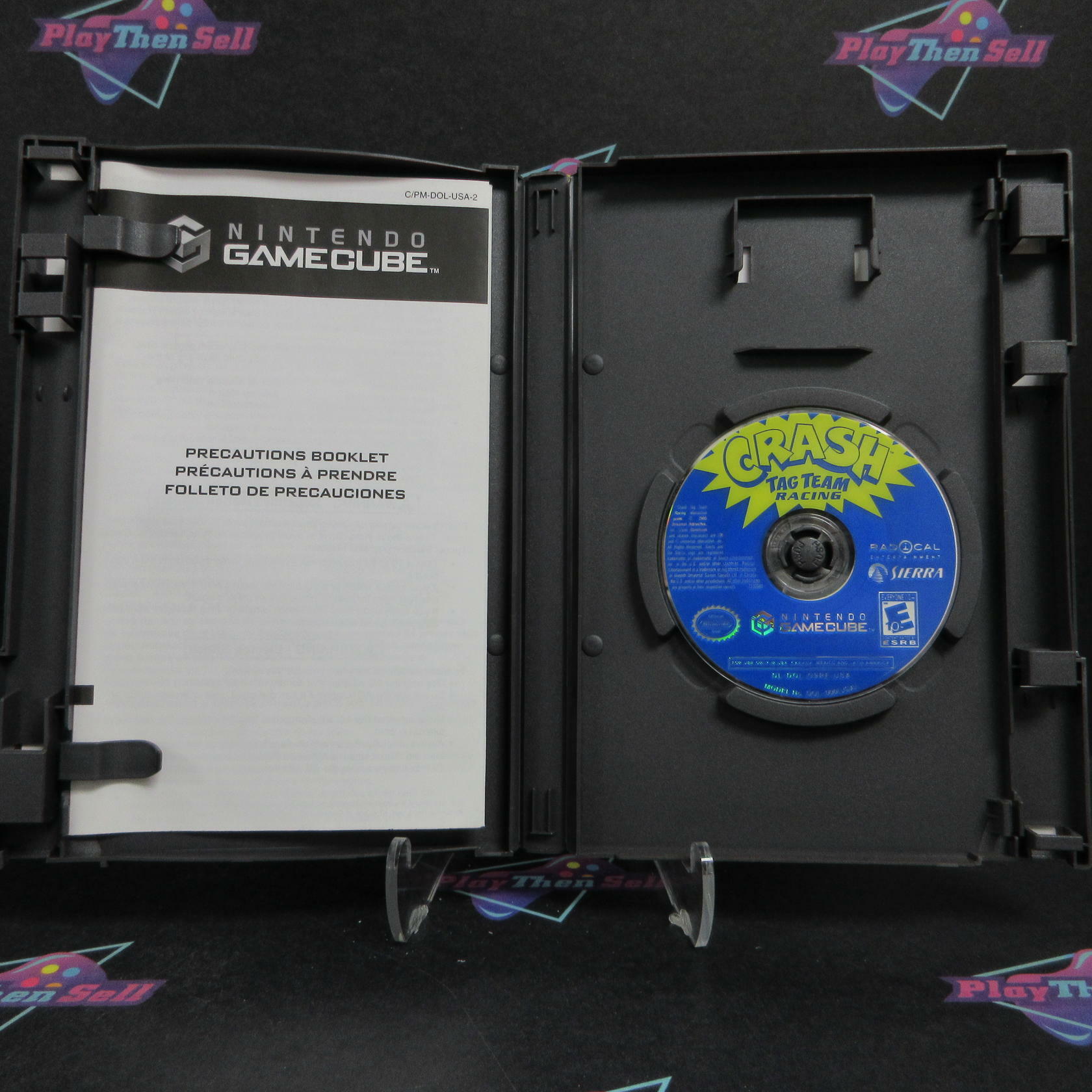 Crash Tag Team Racing Nintendo Gamecube - Very Good