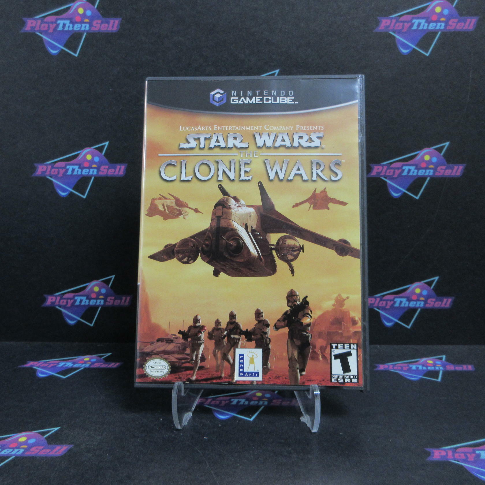 Star Wars The Clone Wars Nintendo Gamecube - Very Good