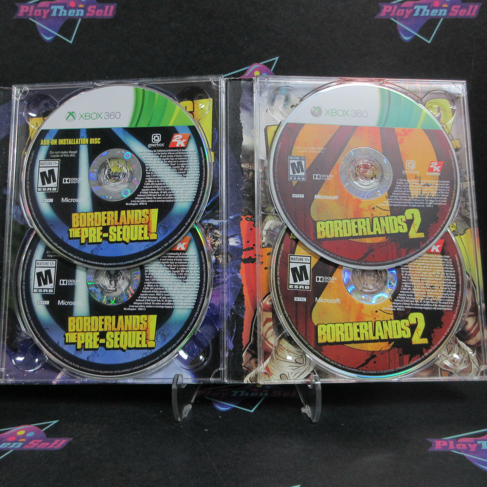 Borderlands Triple Pack Xbox 360 - Very Good