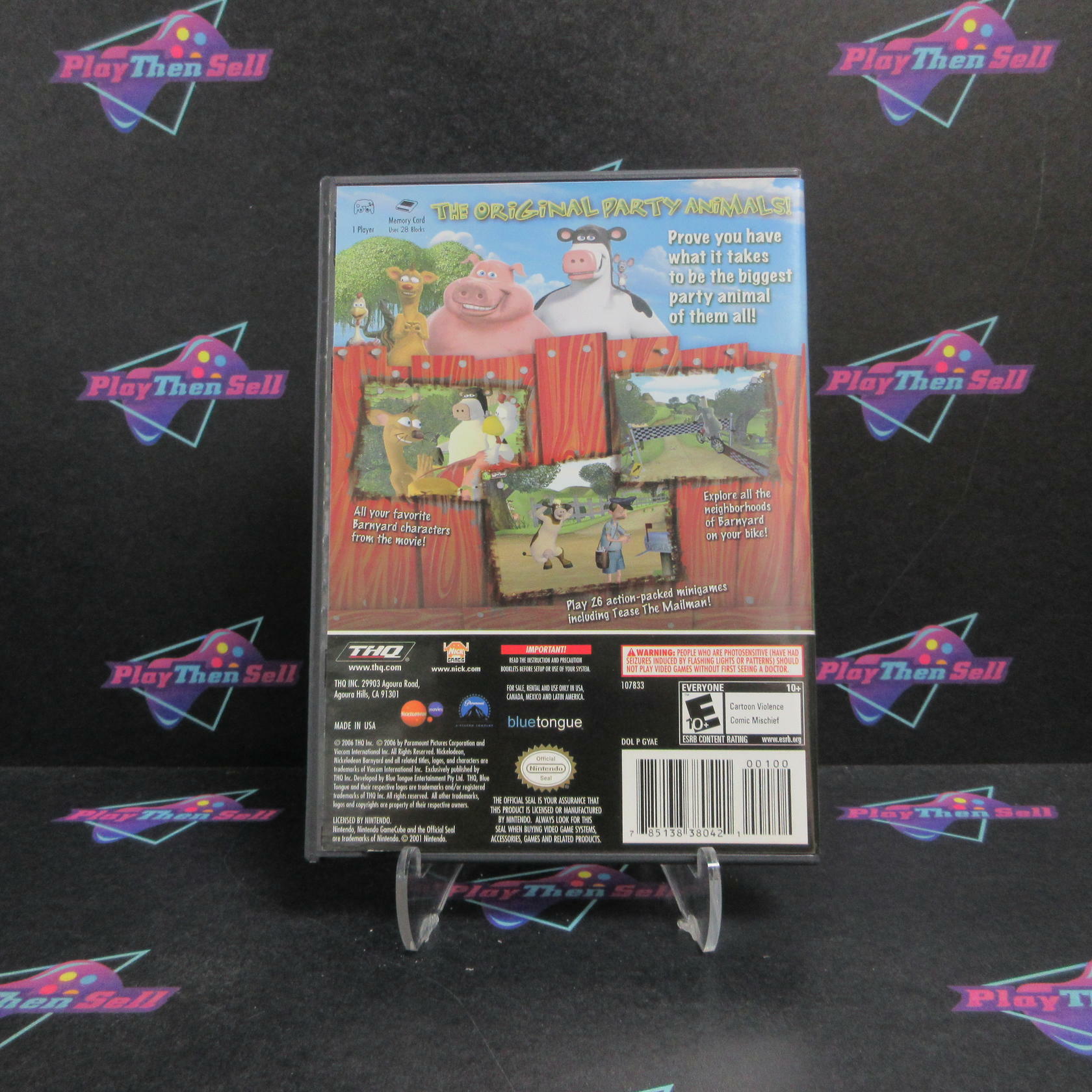 Barnyard Nintendo Gamecube - Very Good