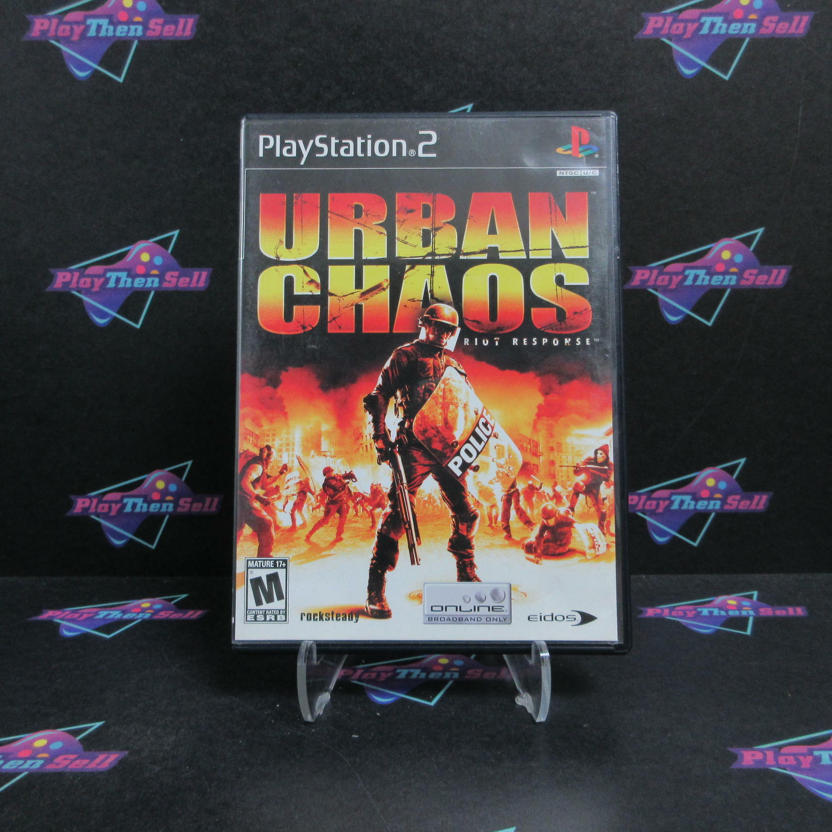 Urban Chaos Riot Response PS2 PlayStation 2 - Very Good