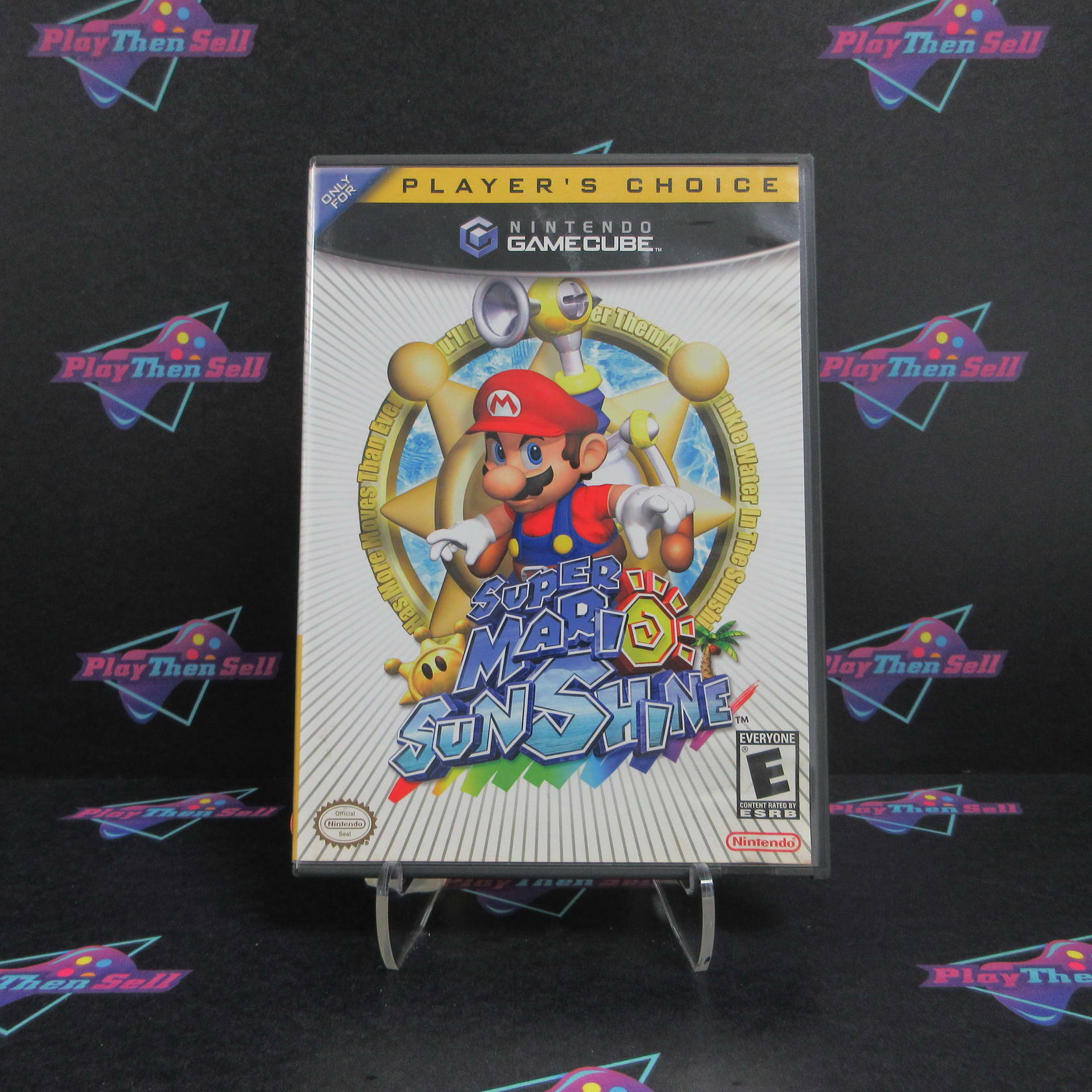 Super Mario Sunshine Players Choice Nintendo Gamecube - Very Good
