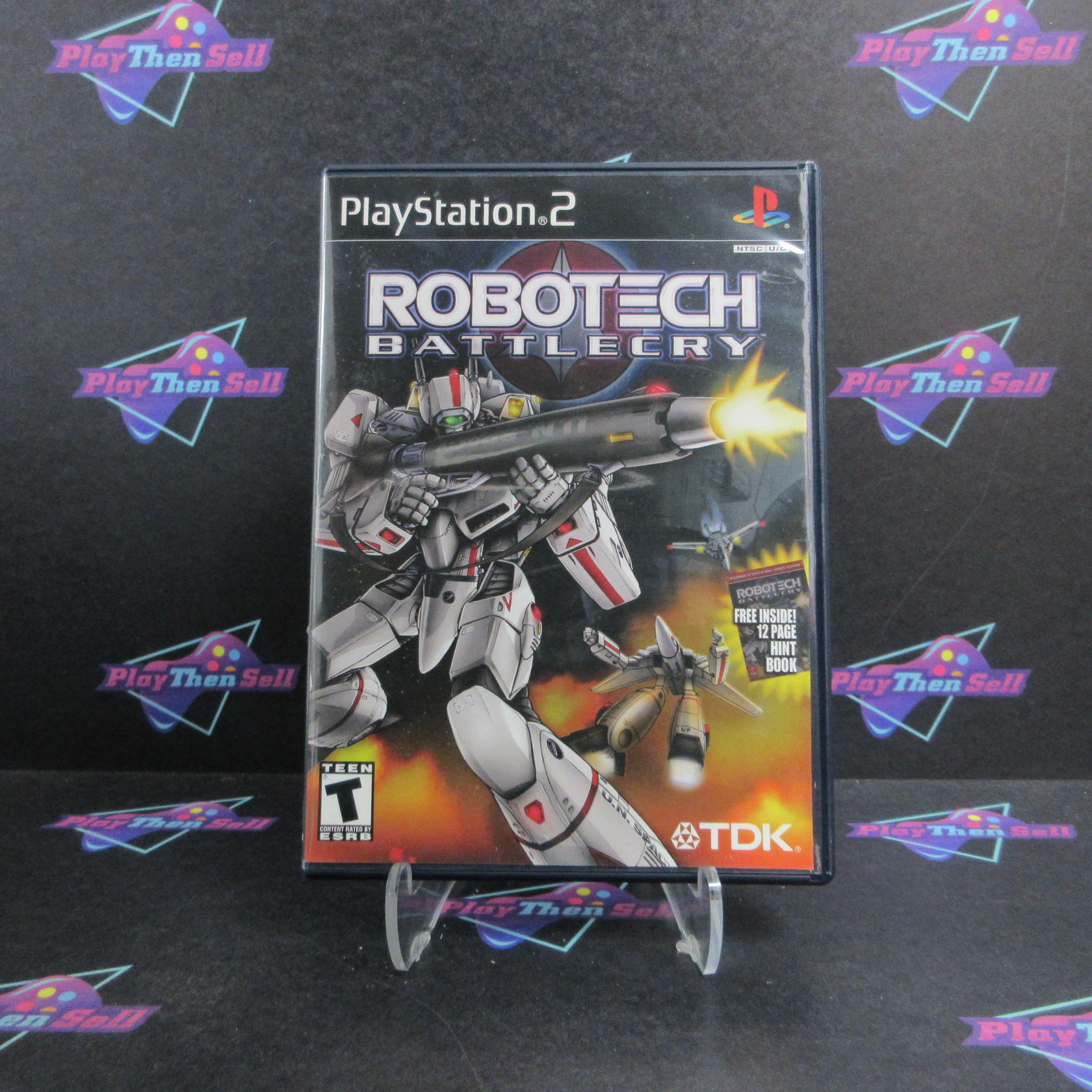 Robotech Battlecry PlayStation 2 + Reg Card / Hintbook Complete - Excellent
