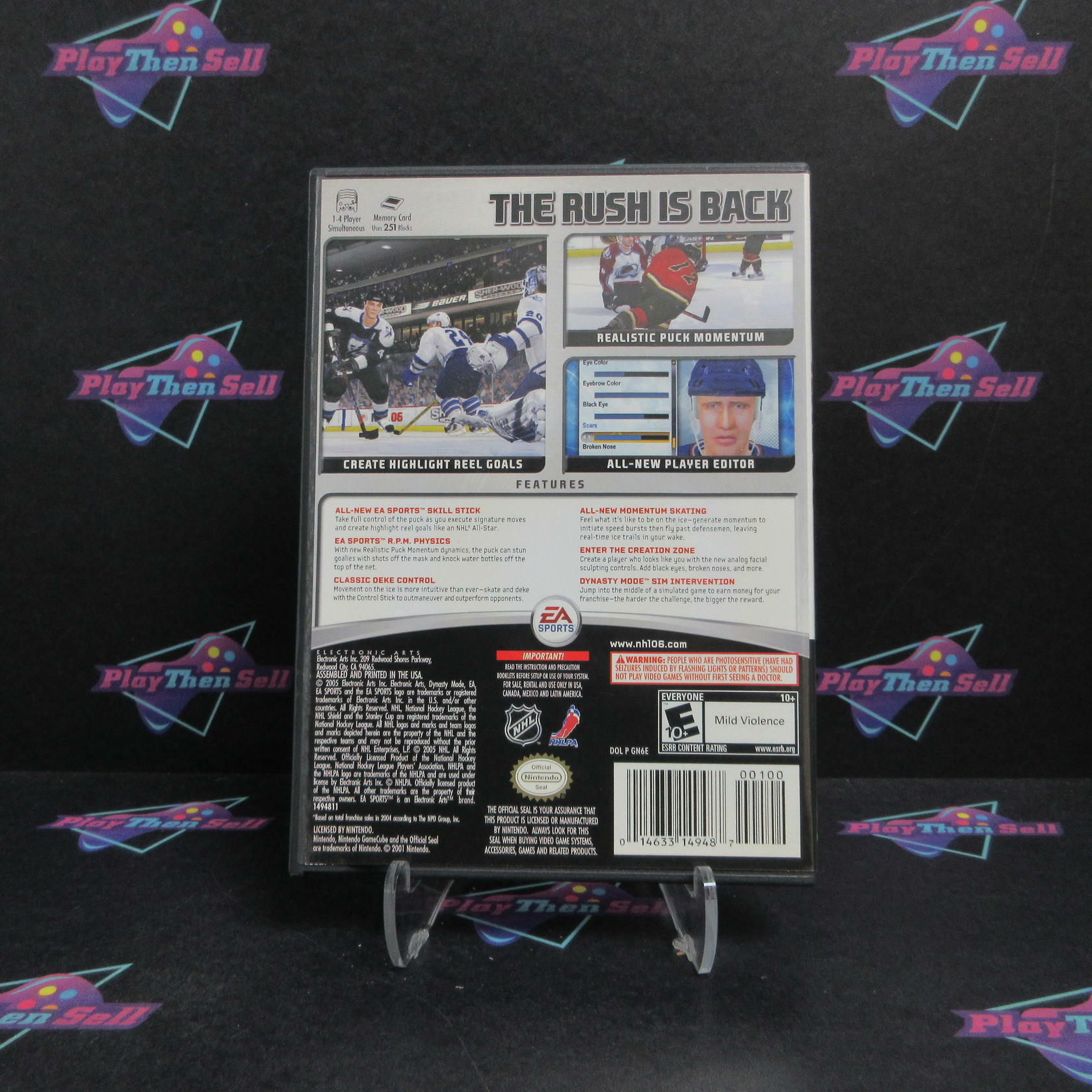 Refurbished NHL 2006 Nintendo Gamecube - Very Good