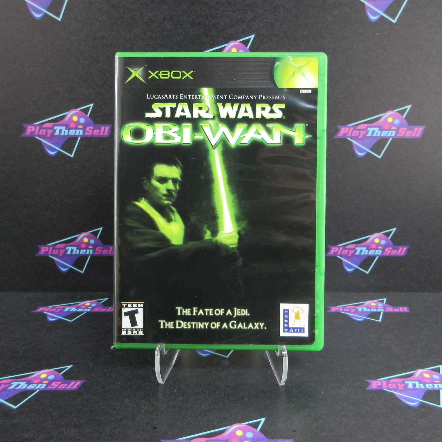 Star Wars Obi-Wan Xbox + Reg Card - Very Good