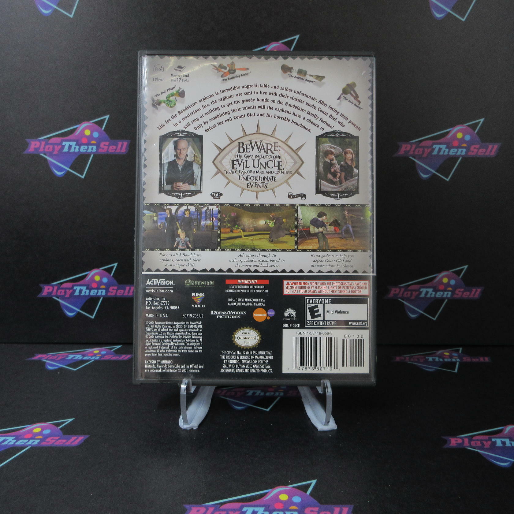 Lemony Snicket's A Series of Unfortunate Events Nintendo GameCube - Very Good