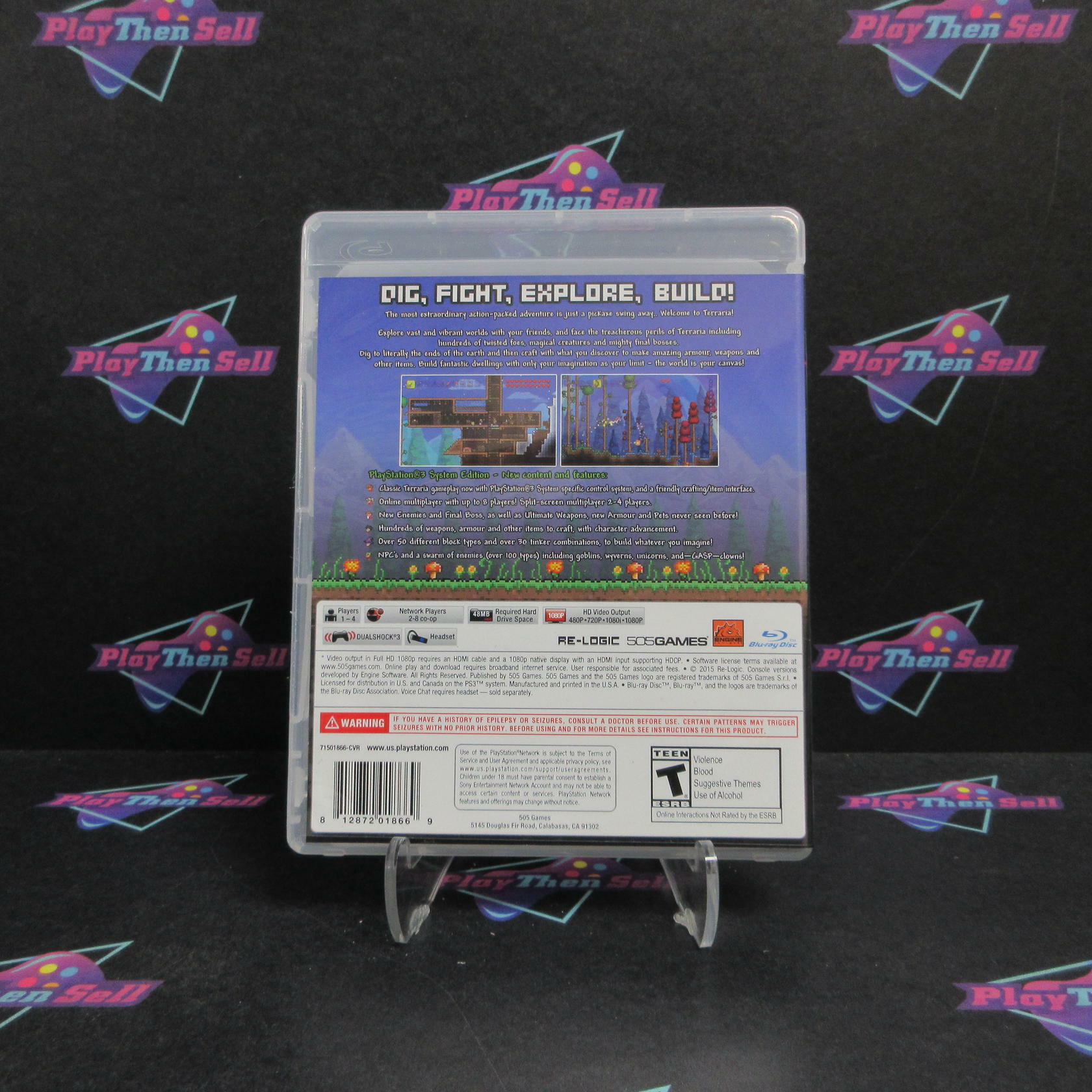 Terraria PS3 PlayStation 3 - Very Good
