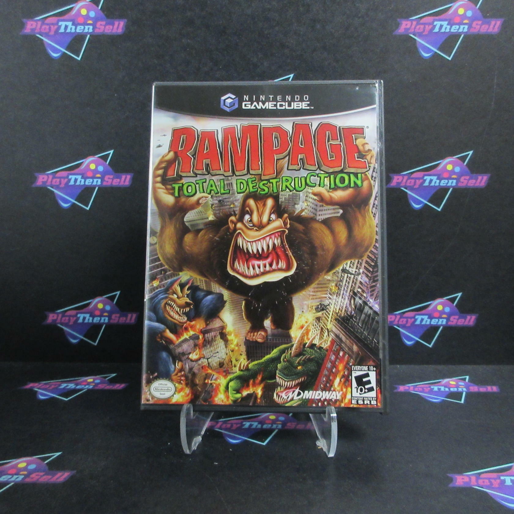 Rampage Total Destruction Nintendo Gamecube - Very Good