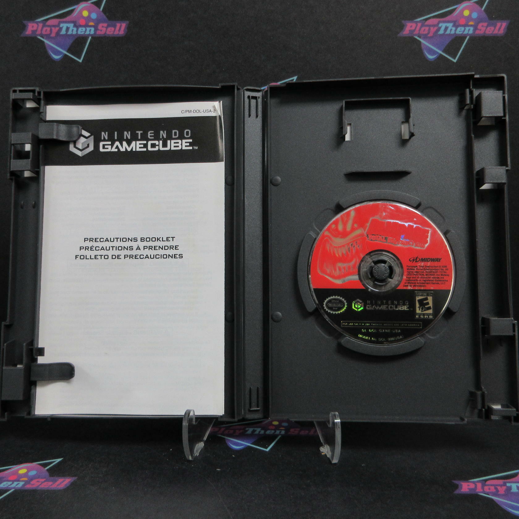 Rampage Total Destruction Nintendo Gamecube - Very Good