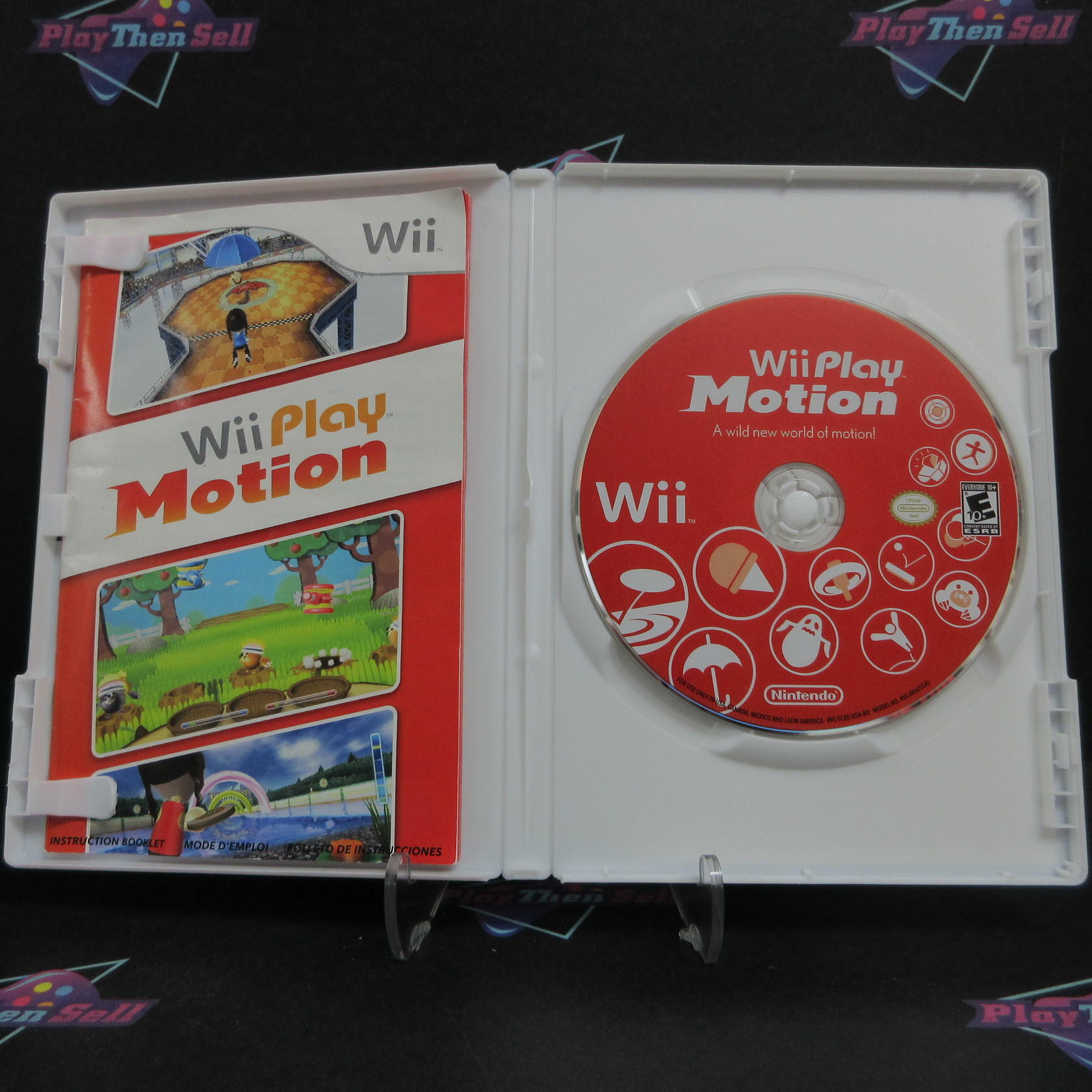 Wii Play Motion Nintendo Wii Complete - Refurbished