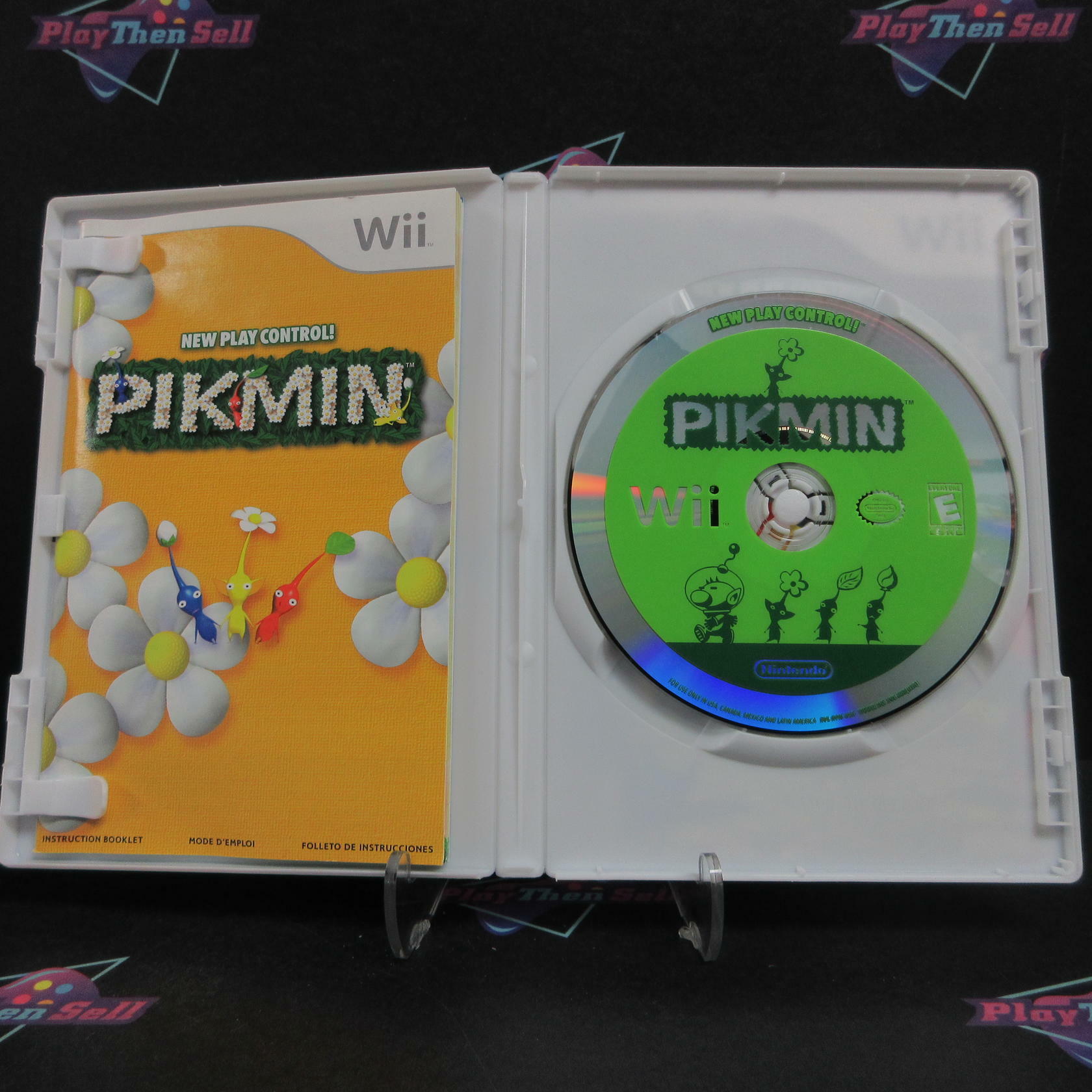 Pikmin New Play Control Nintendo Wii Complete - Refurbished