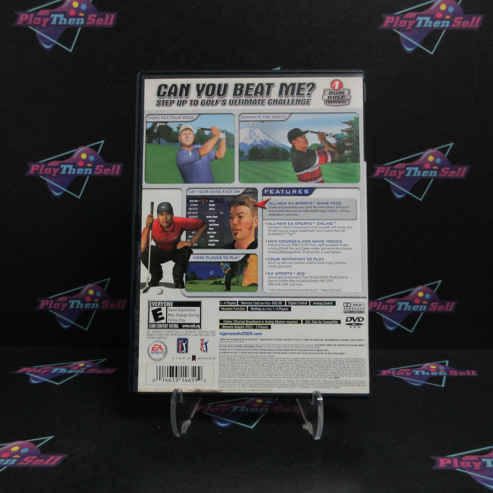 Tiger Woods PGA Tour 2004 PlayStation 2 Complete - Very Good