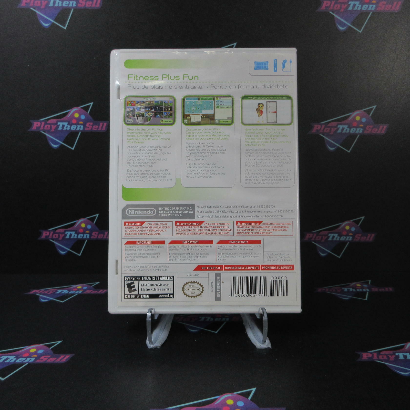 Wii Fit Plus Nintendo Wii Complete - Very Good