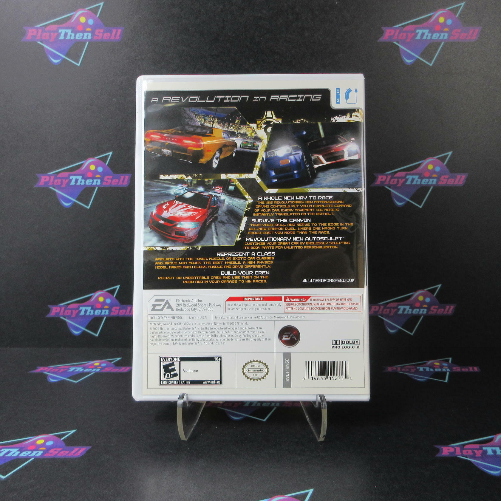 Need for Speed Carbon Nintendo Wii Complete - Refurbished