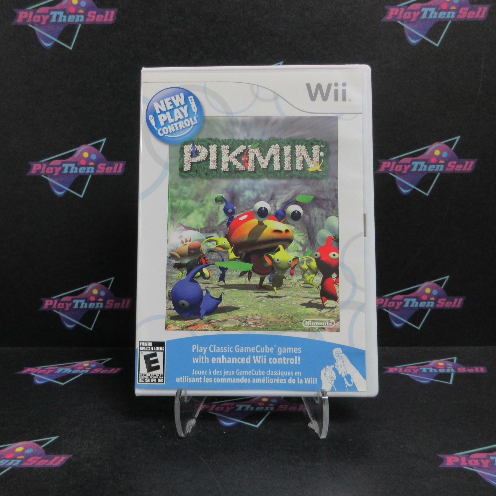 Pikmin New Play Control Nintendo Wii Complete - Refurbished