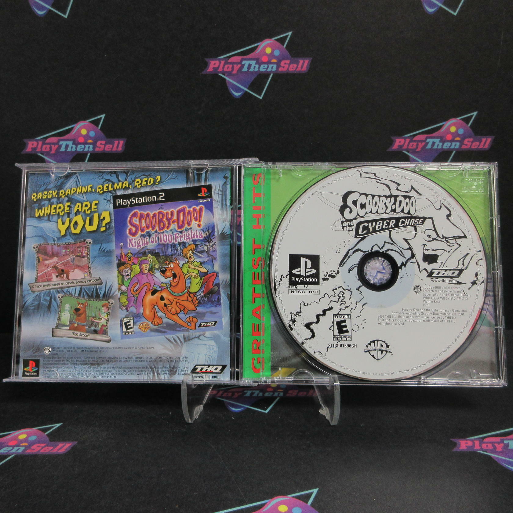 Scooby-Doo and the Cyber Chase PS1 PlayStation 1 GH Complete - Very Good