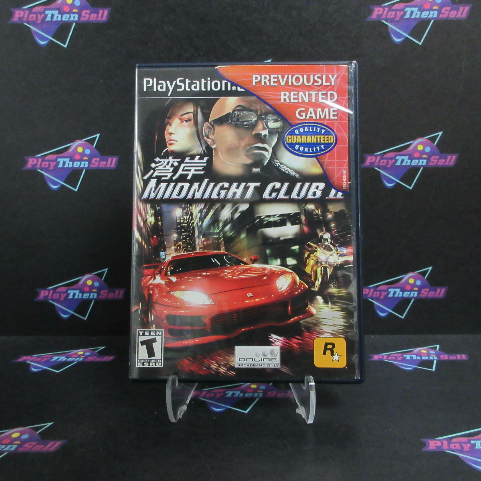 Midnight Club 2 II PS2 PlayStation 2 - Very Good