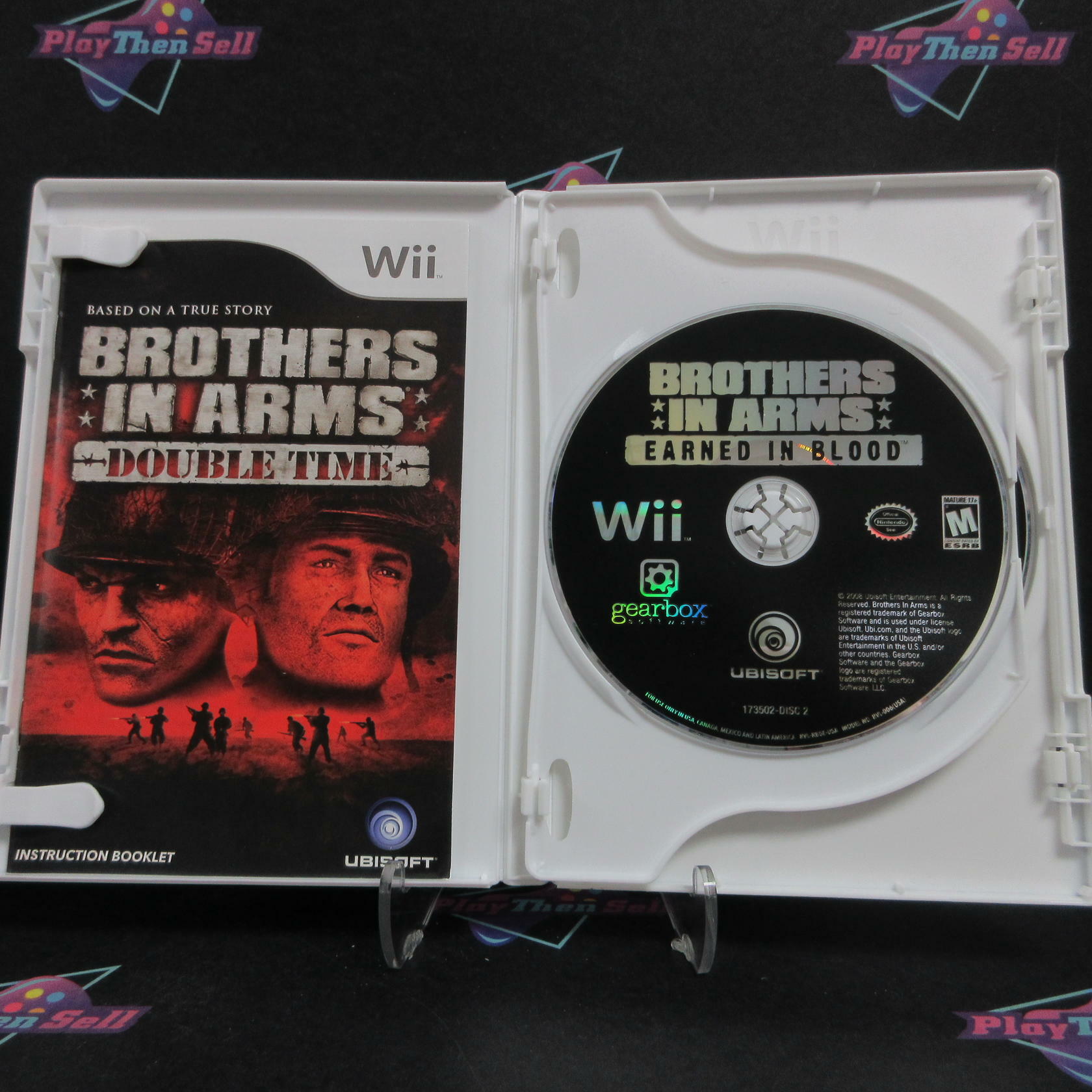 Brothers in Arms Double Time Nintendo Wii Complete - Very Good