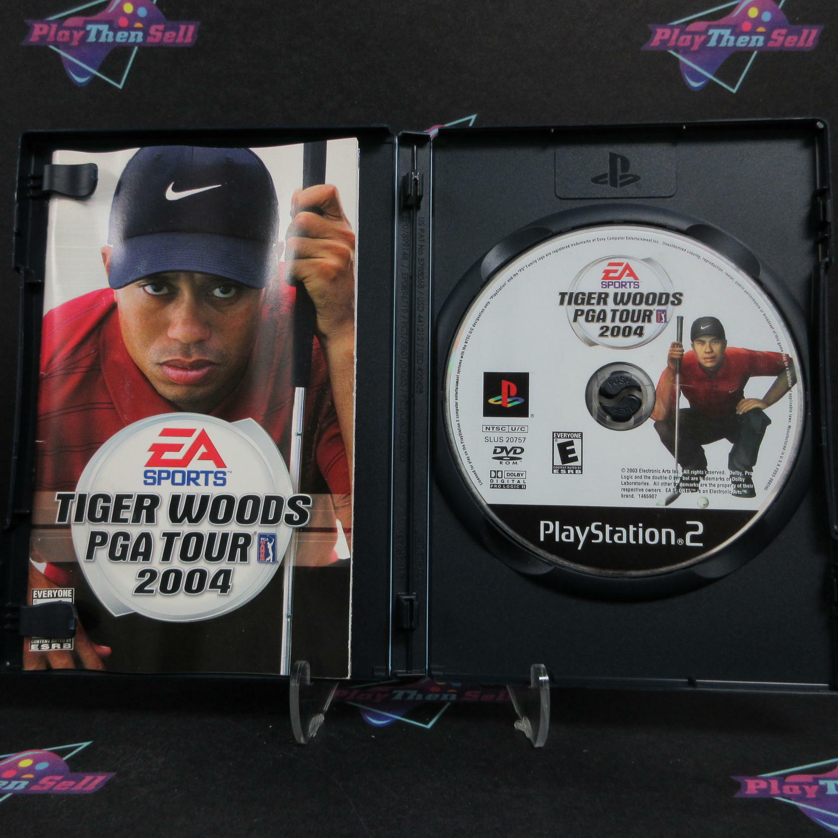 Tiger Woods PGA Tour 2004 PlayStation 2 Complete - Very Good