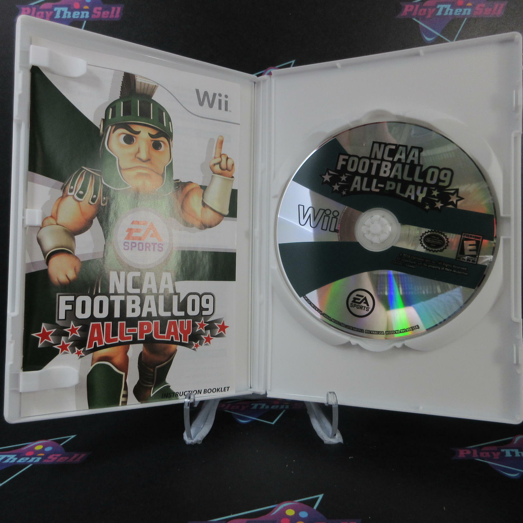 NCAA Football 09 All-Play Nintendo Wii Complete - Refurbished