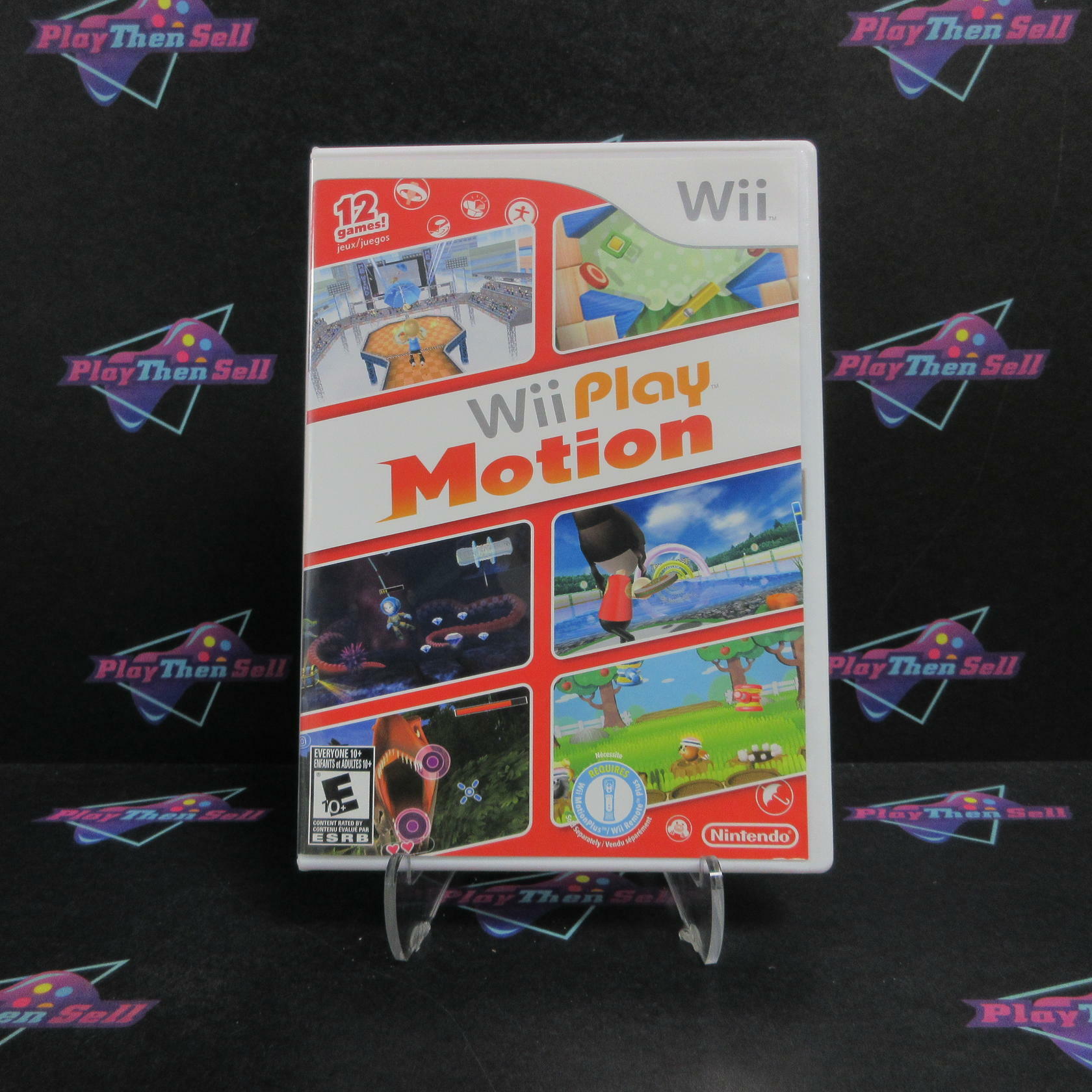 Wii Play Motion Nintendo Wii Complete - Refurbished