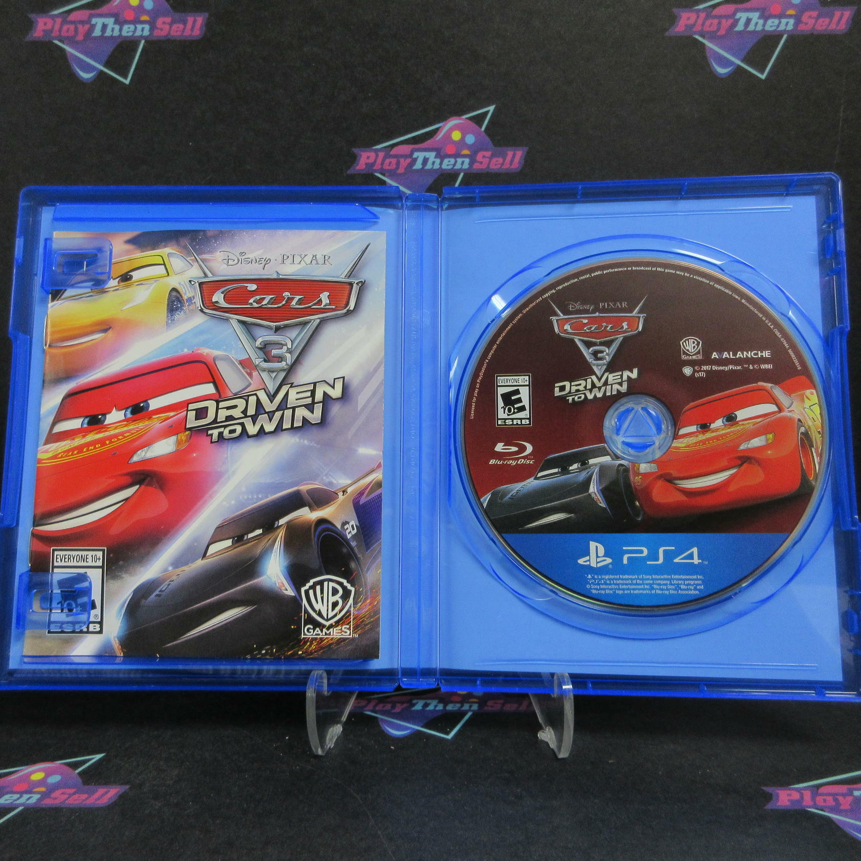 Cars 3 Driven to Win PS4 PlayStation 4 Complete - Refurbished
