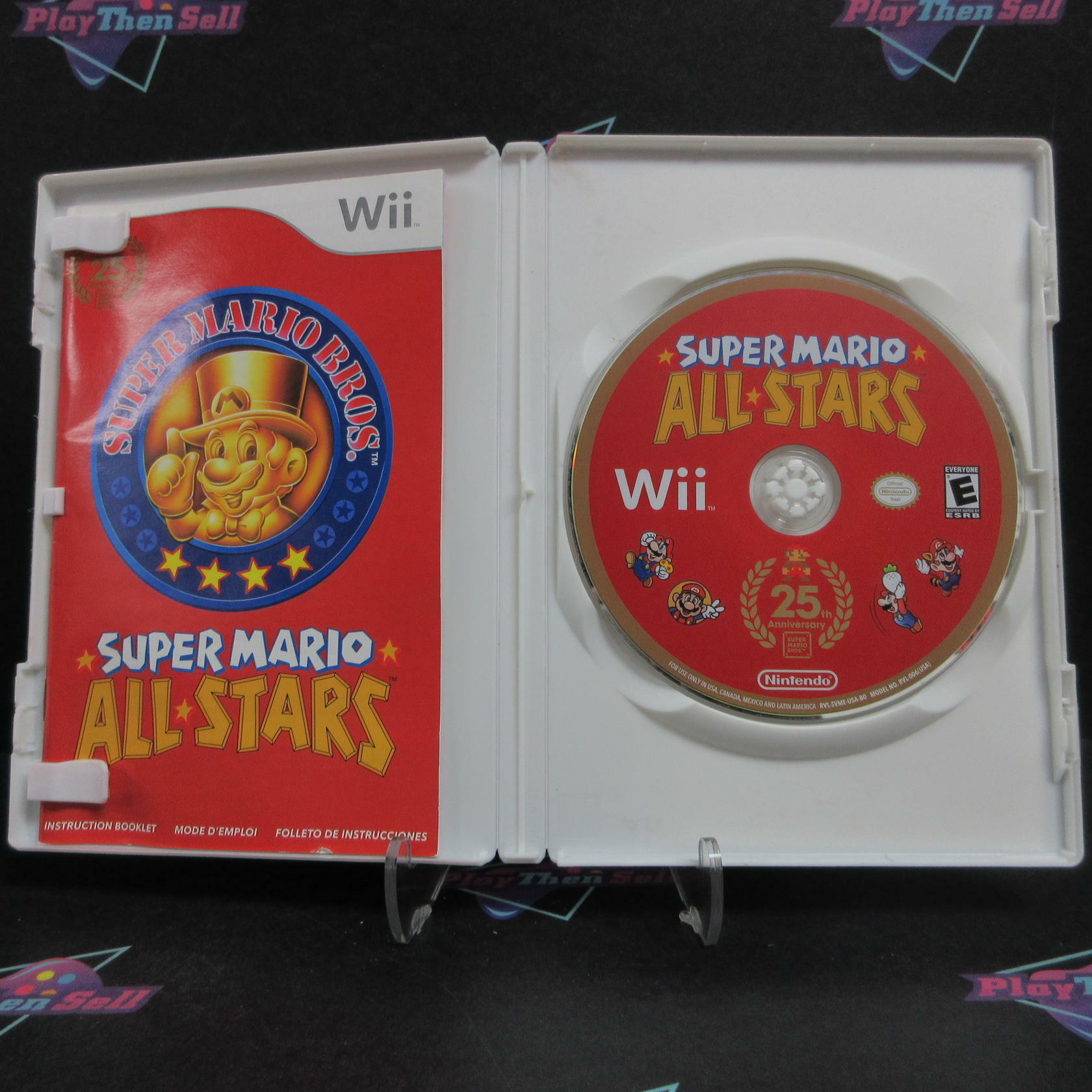 Super Mario All Stars 25th Anniversary Nintendo Wii Complete - Very Good