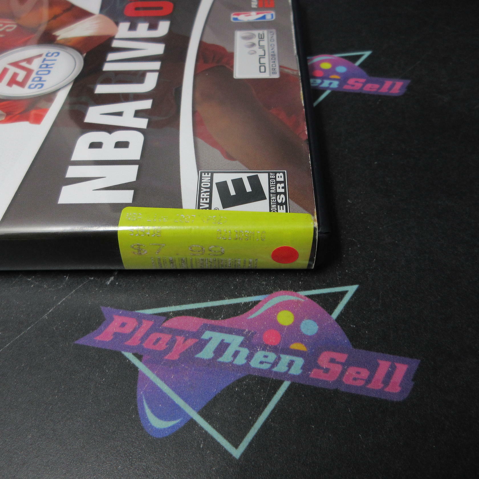 NBA Live 07 PS2 PlayStation 2 Complete - Very Good