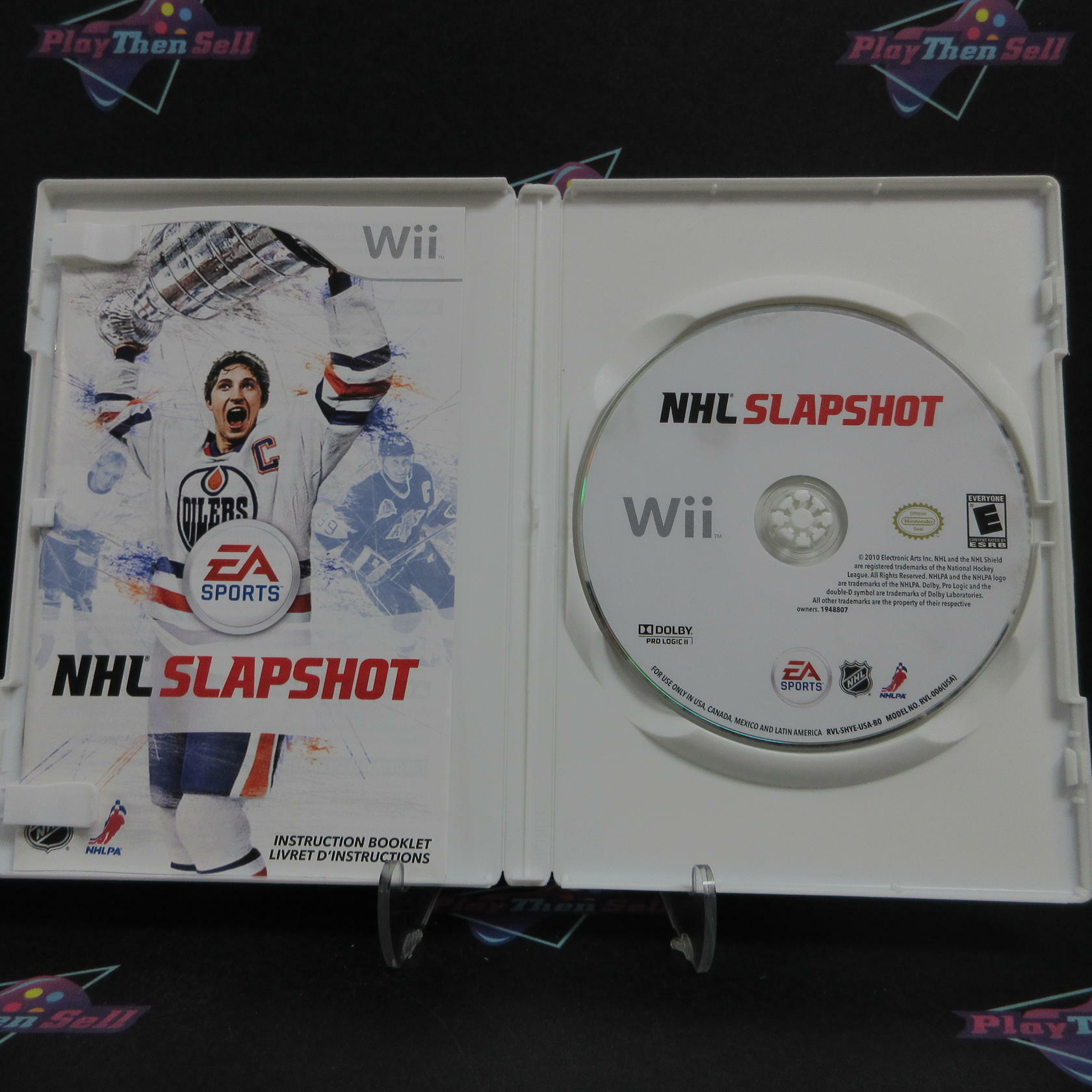 NHL Slapshot Nintendo Wii Complete - Very Good